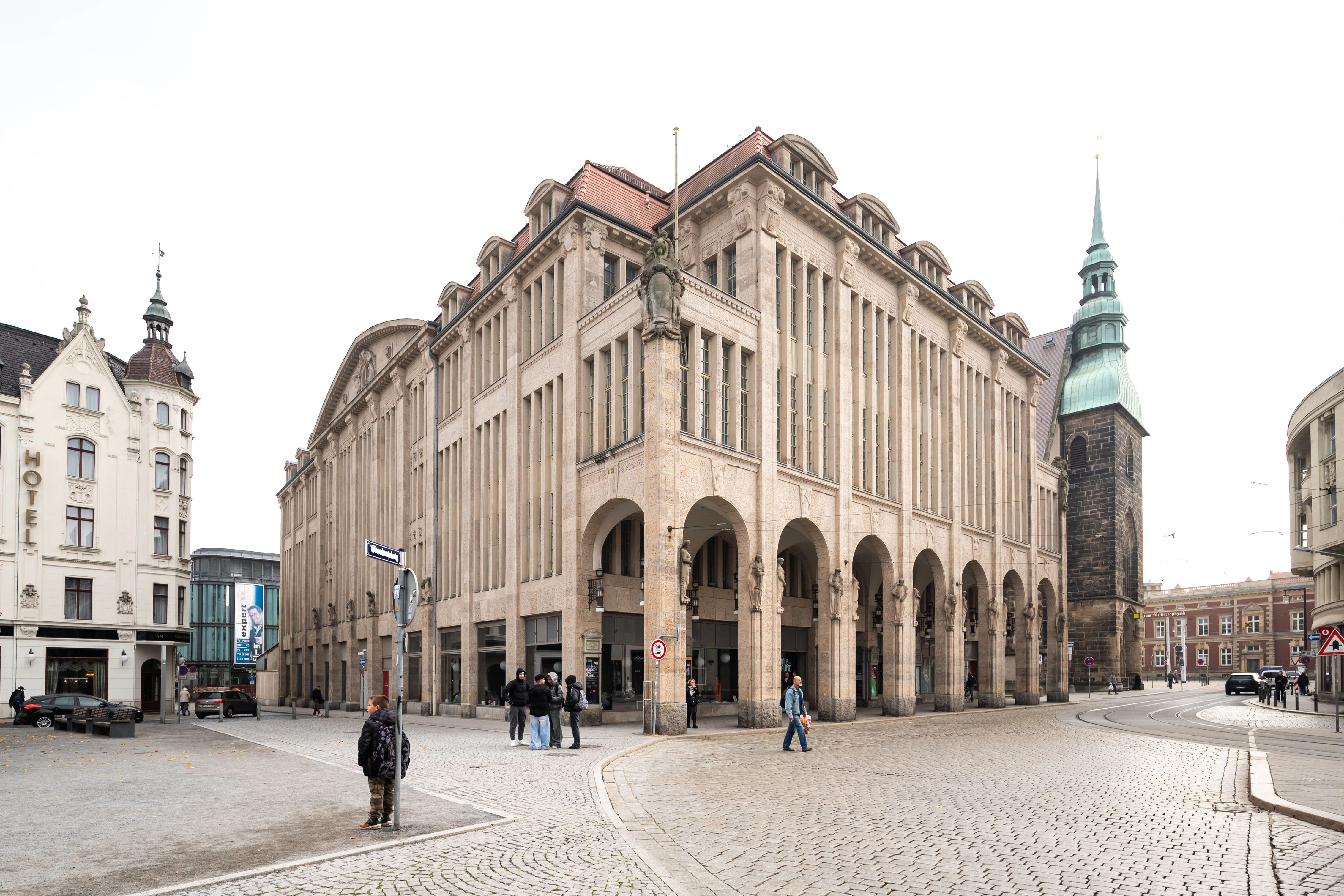 Das Kaufhaus Görlitz am Demianiplatz