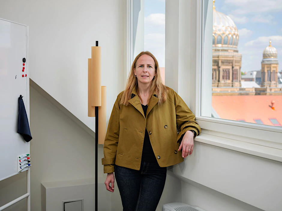 Marie-Anne Popp, Finanzvorständin (CFO) bei der Online-Bestell- und Lieferplattform Delivery Hero, im Interview mit der Berliner Zeitung.
