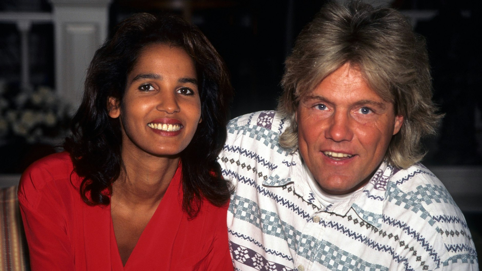 Dieter Bohlen mit Nadja Abd el Farrag. Die beiden waren mit Unterbrechungen elf Jahre miteinander liiert.