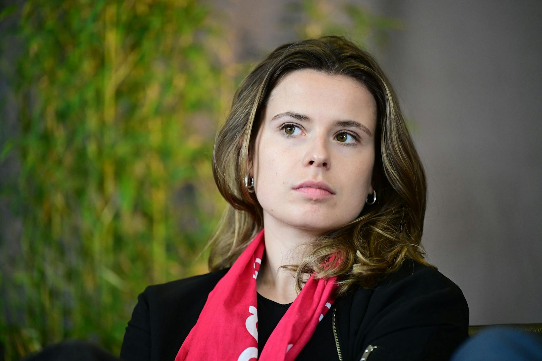 Klimaaktivistin und Publizistin Luisa Neubauer, hier beim 39. Deutschen Evangelischen Kirchentag