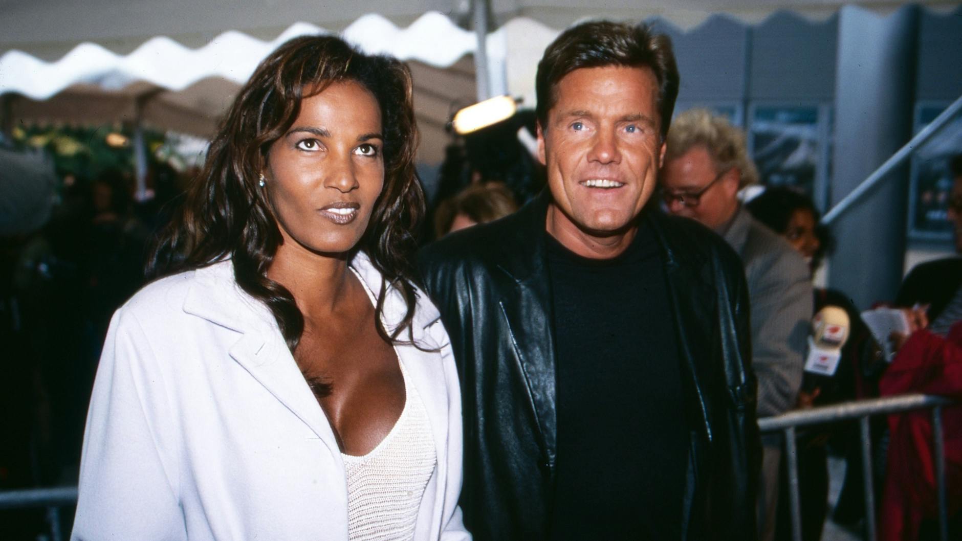 Musiker Dieter Bohlen und Nadja Abd el Farrag waren jahrelang ein Paar. Auch der Poptitan trauert um Naddel.