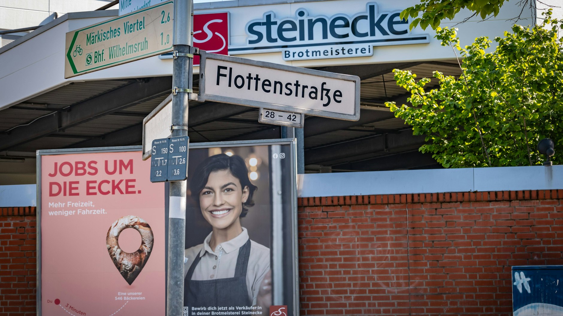 Der Pankower Ortsteil Wilhelmsruh liegt gleich neben dem Industriegebiet Flottenstraße.