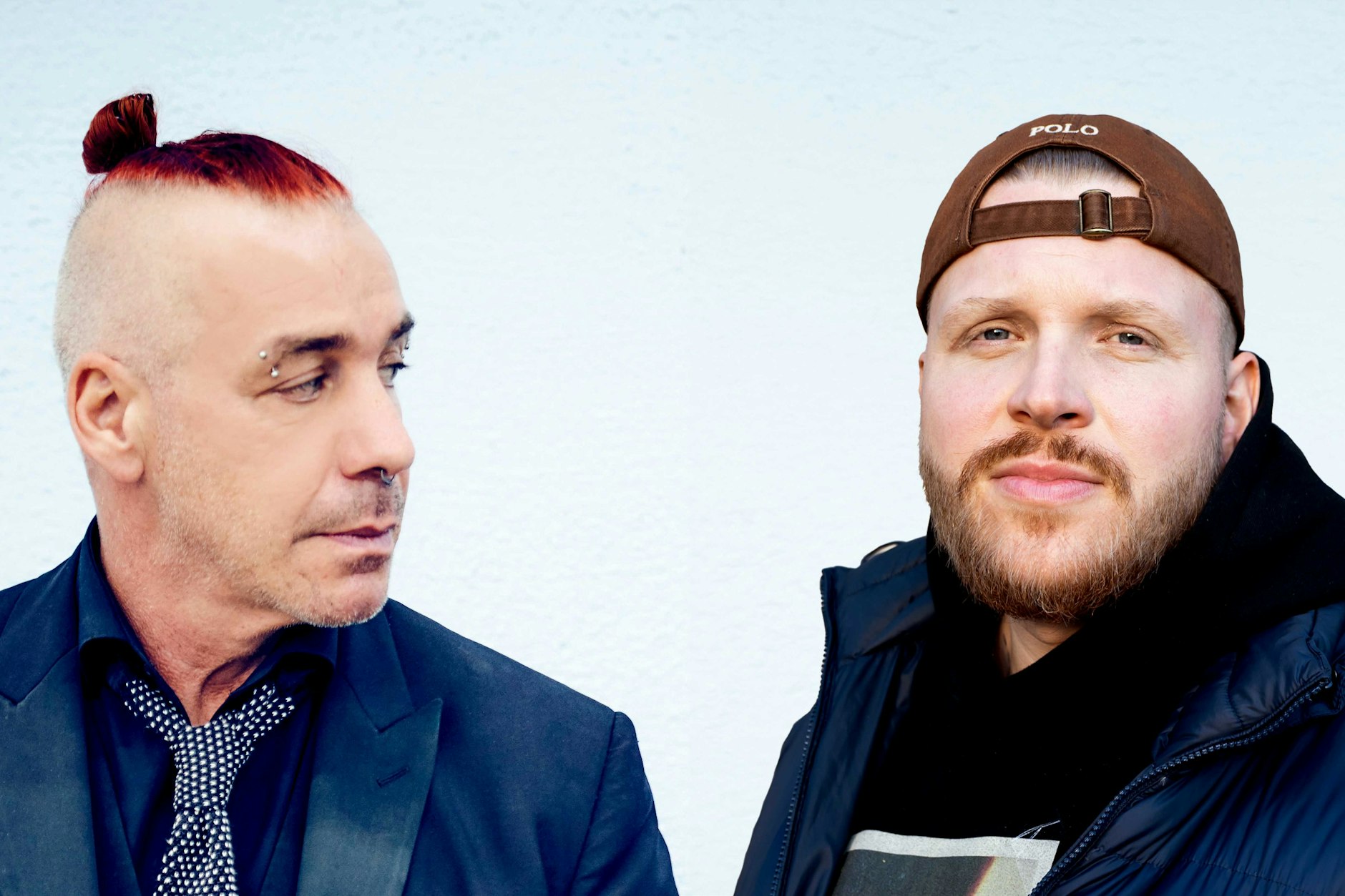 Gibt es bald ein gemeinsames Lied? Till Lindemann (l.) und Finch, hier in einer Fotomontage.