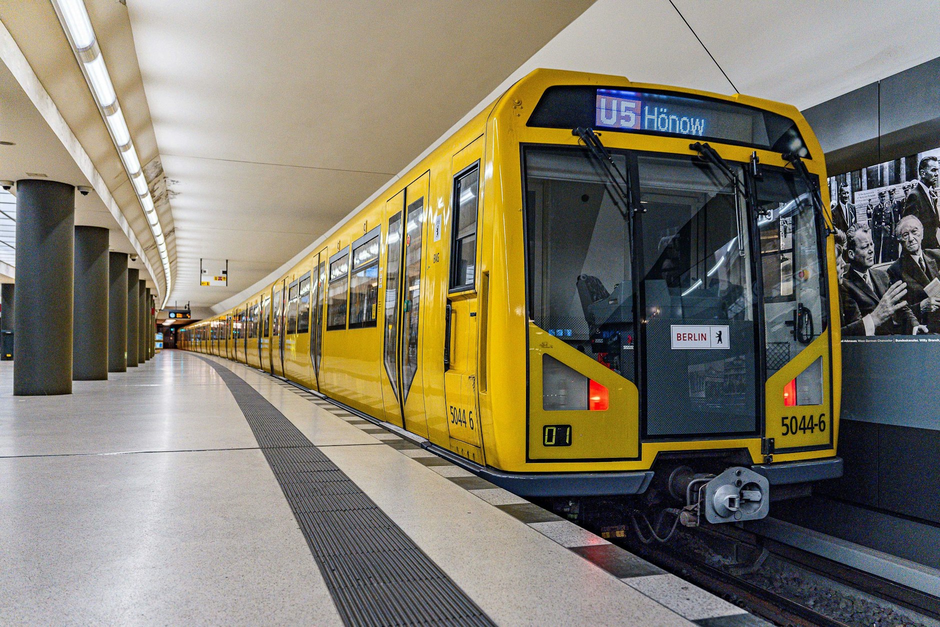 Die U5: Die zweimonatige Unterbrechung dieser wichtigen Ost-West-Linie rückt näher.
