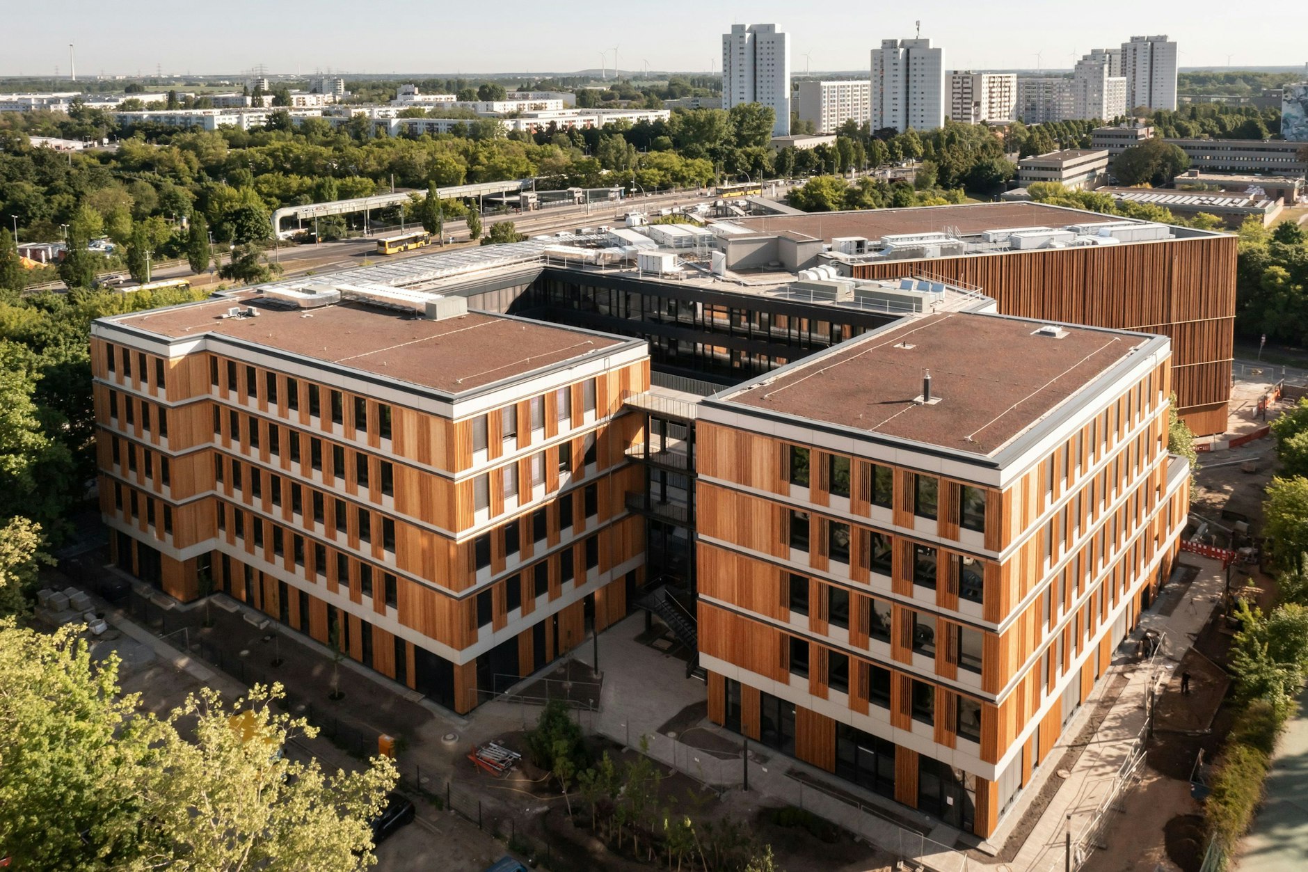 Die neue Schule in Lichtenberg ist nach zweieinhalb Jahren Bauzeit fertig.