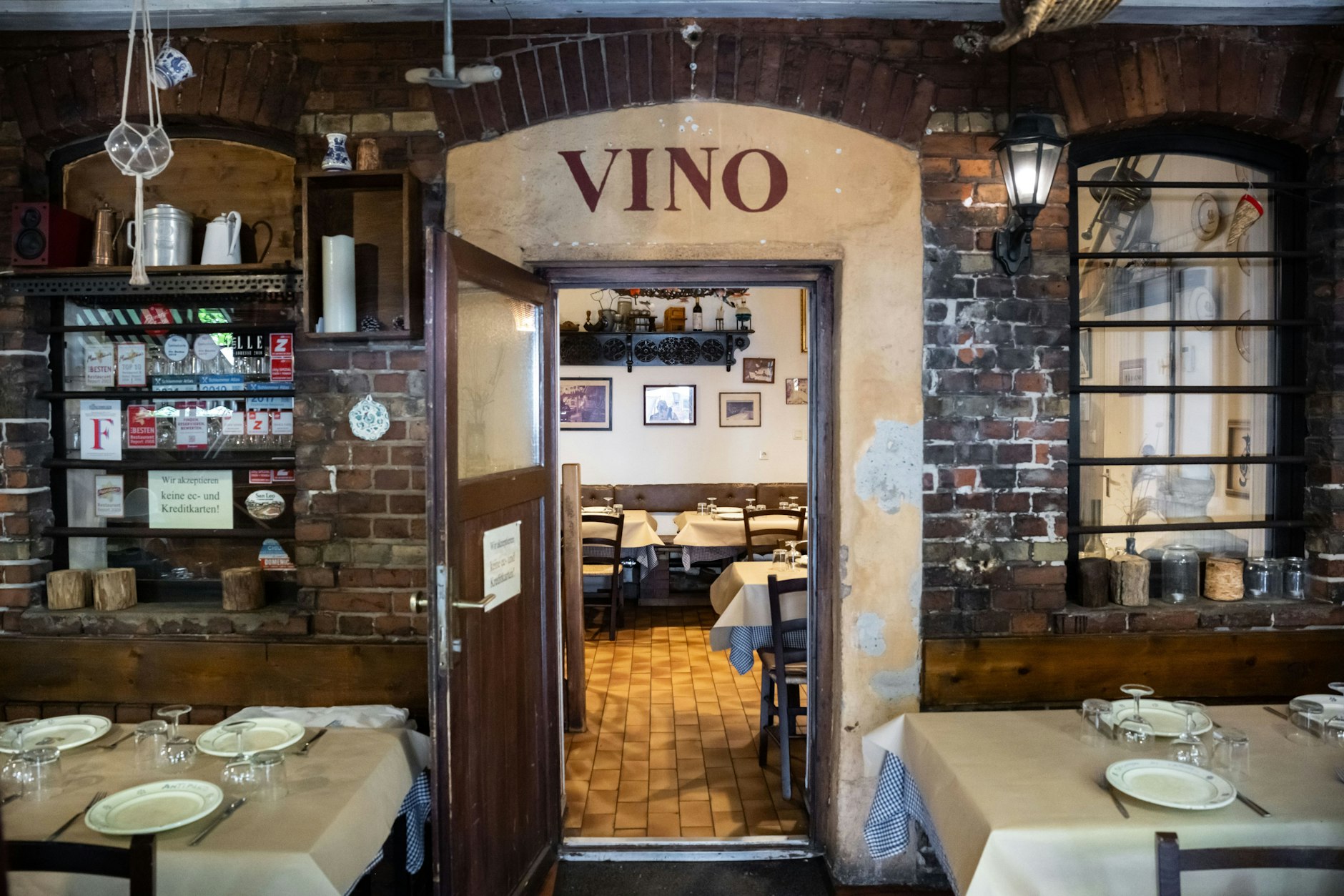 Wie ein italienisches Landgasthaus: die Hostaria del Monte Croce an der Mittenwalder Straße