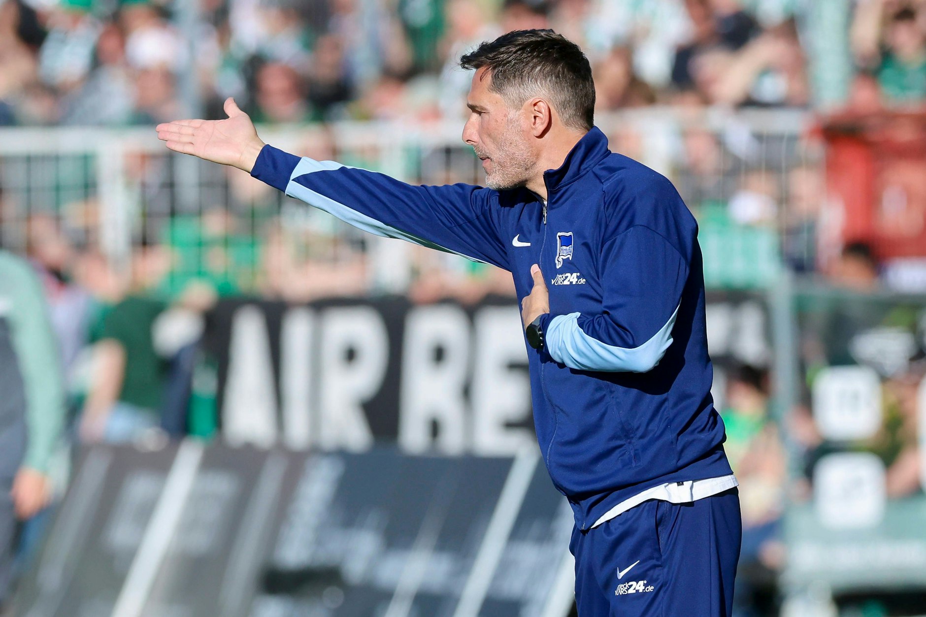 Mit Trainer Stefan Leitl kehrte der Erfolg bei Hertha BSC zurück. Zum Saisonfinale gegen Hannover 96 macht er sein letztes Spiel.