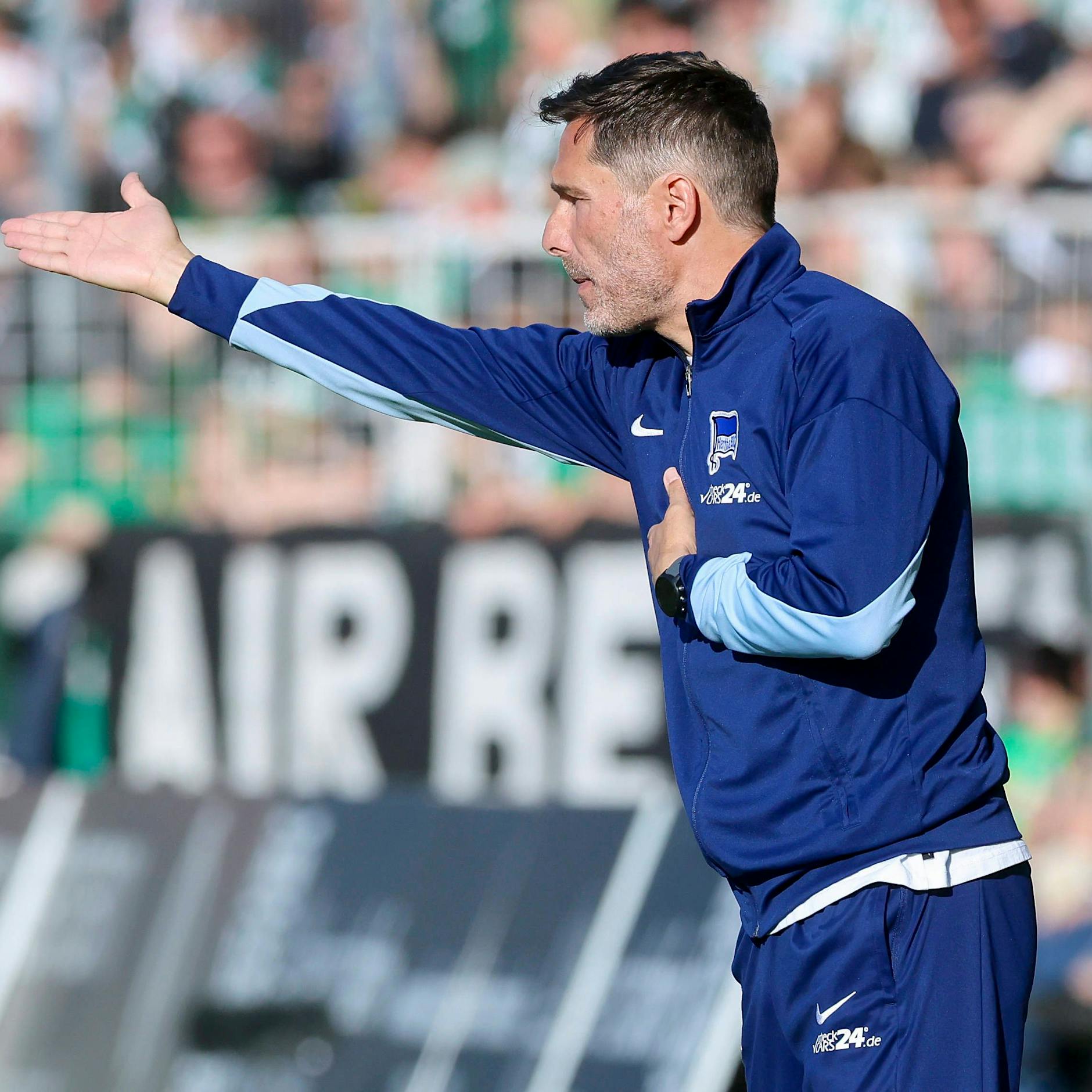 Hertha-Trainer Nimmersatt! Leitl: „Saisonende? Ich will noch weiterspielen!“