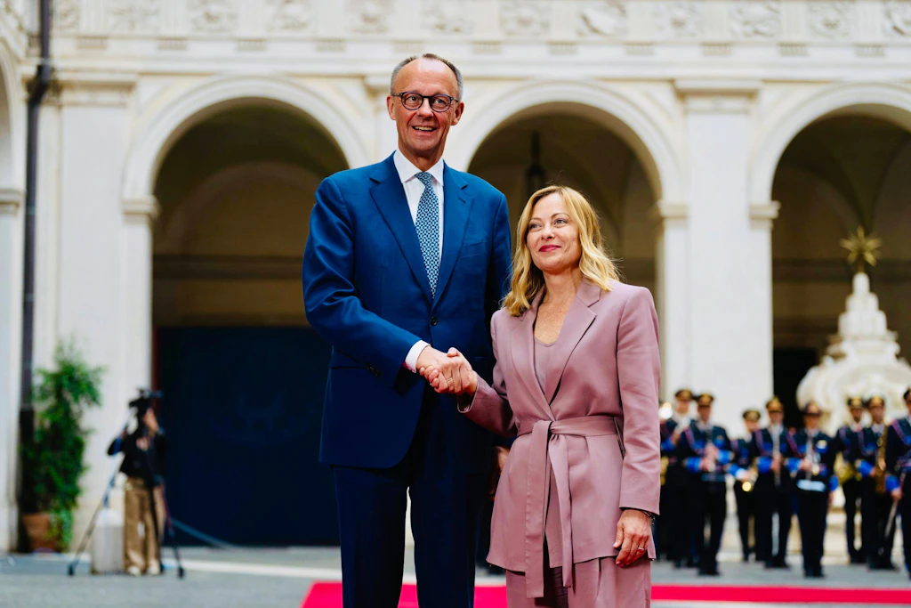 Friedrich Merz ve Giorgia Meloni birçok noktada hemfikir