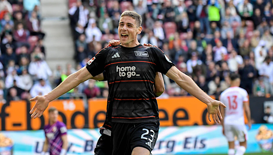Andrej Ilic erzielte in Augsburg seinen zweiten Bundesliga-Doppelpack.