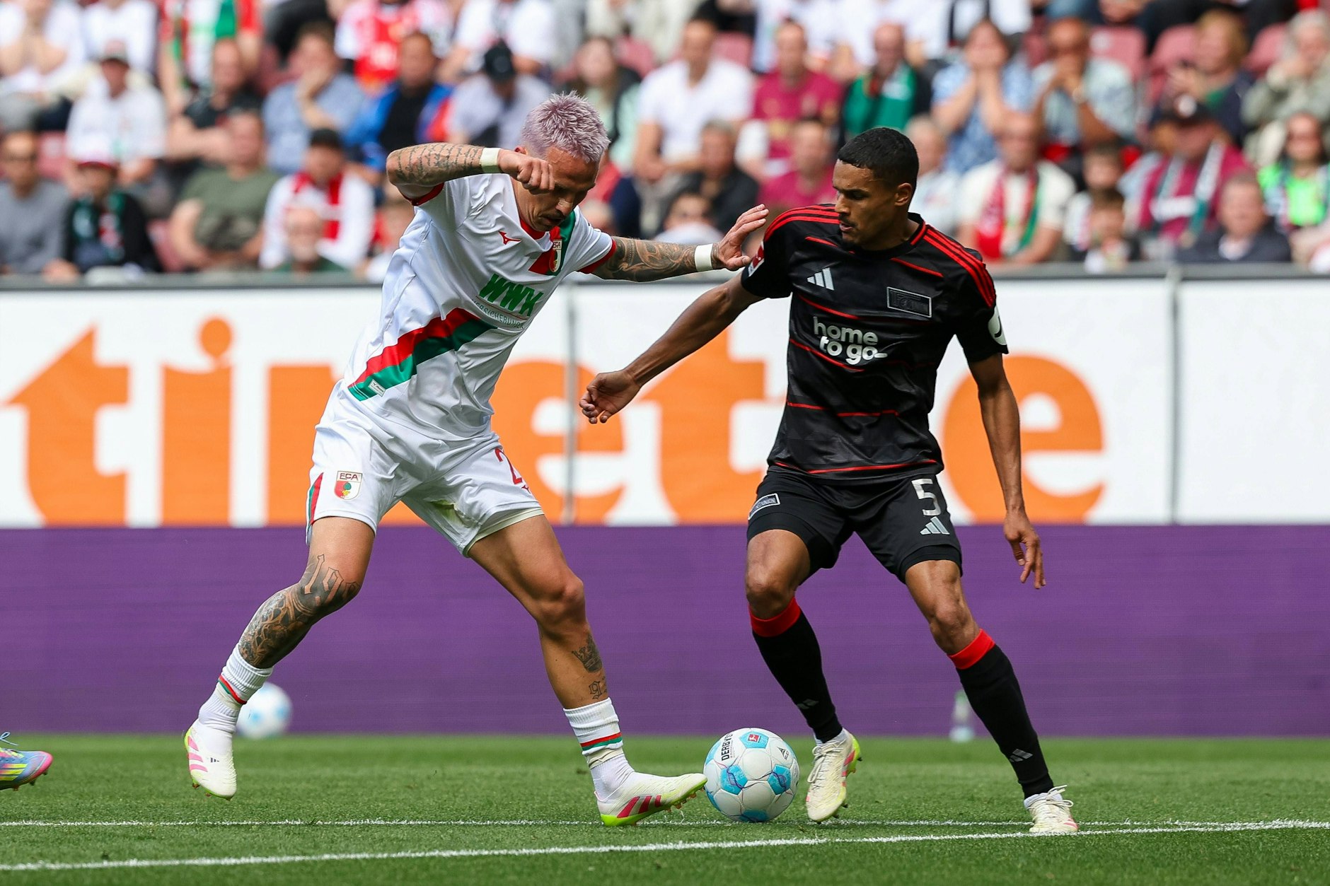 Danilho Doekhi spricht nach dem 2:1-Sieg des 1. FC Union beim FC Augsburg über seine Zukunft.
