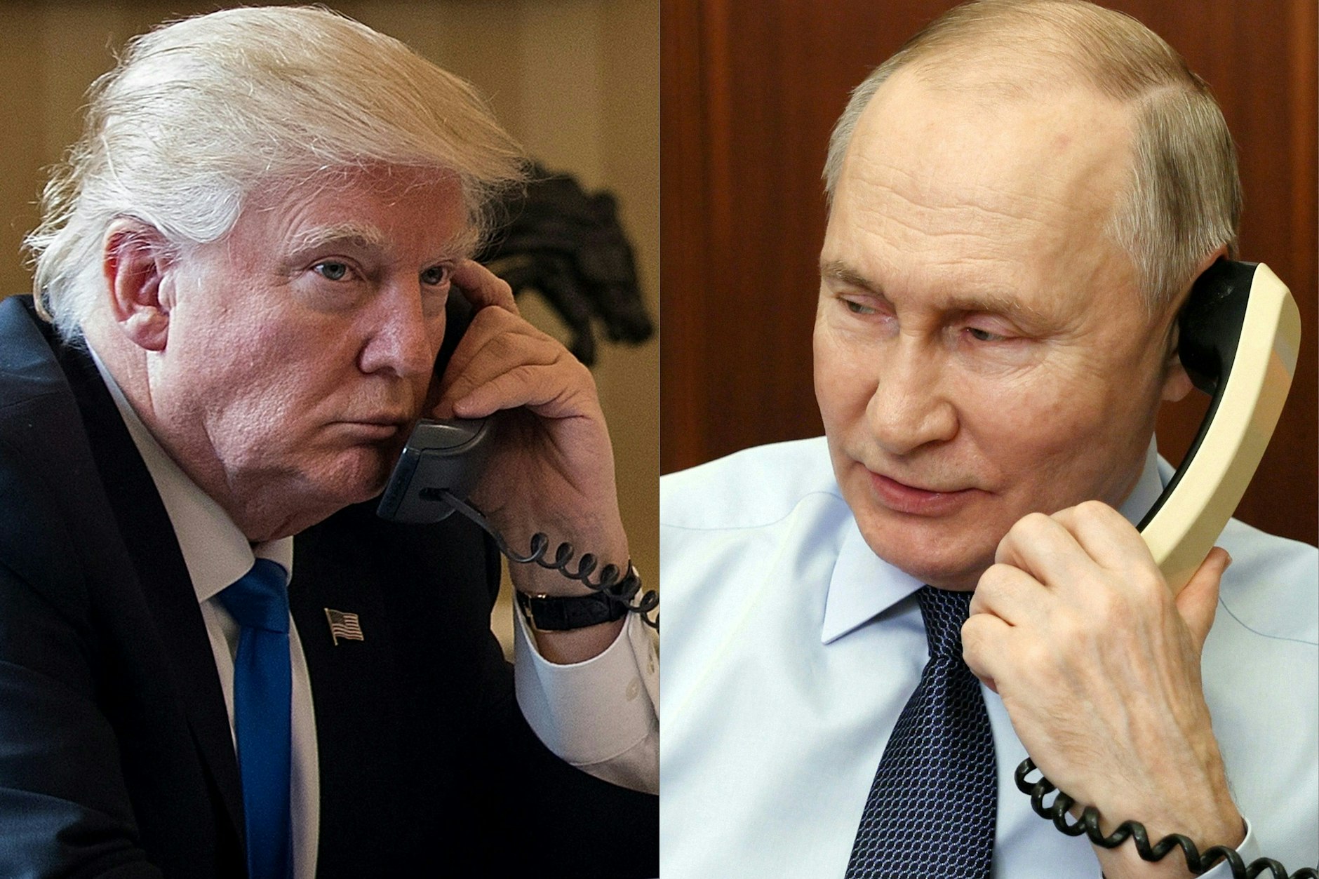 US-Präsident Donald Trump und Wladimir Putin haben am Montag miteinander telefoniert.