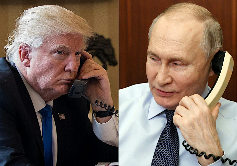 US-Präsident Donald Trump und Wladimir Putin haben am Montag miteinander telefoniert.