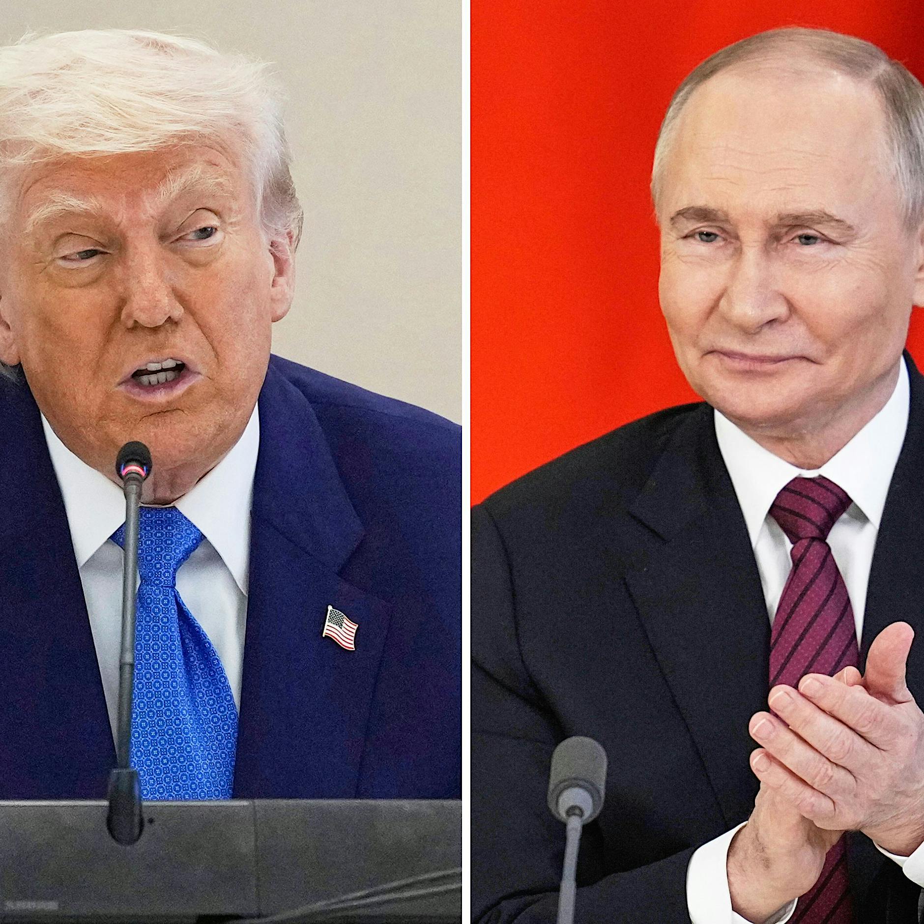 Trump will mit Putin heute in Telefonat über Ukrainekrieg sprechen