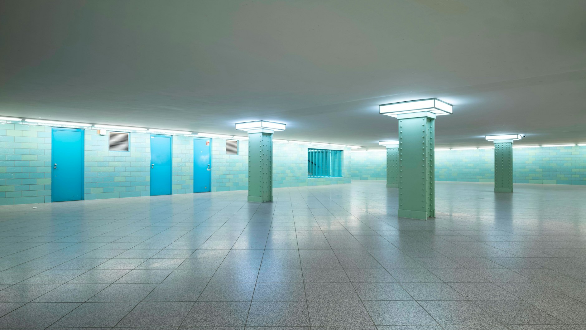 Verlassene Halle im Untergeschoss des Bahnhofs Berliner Alexanderplatz: Reisende erheben ihn laut Bahn als„ Angstraum“.
