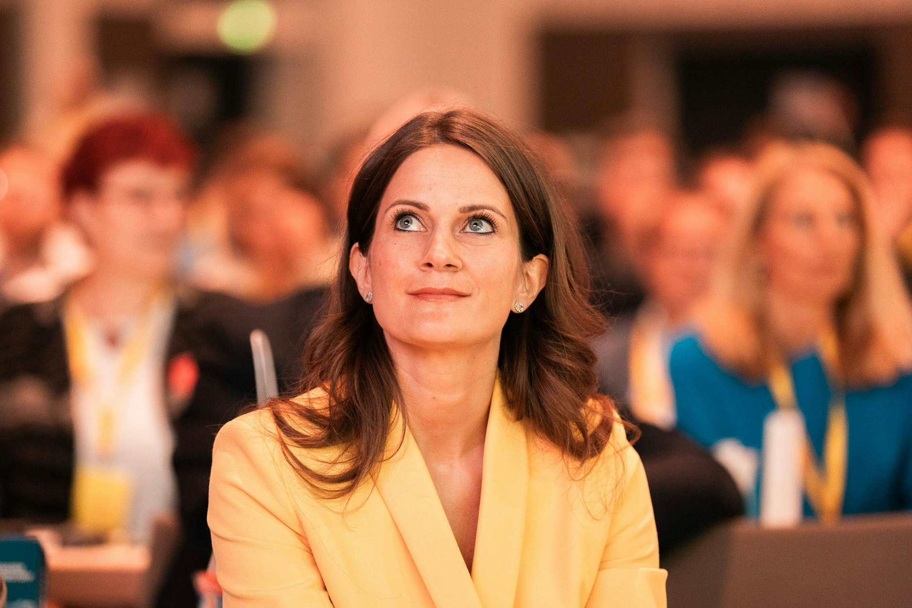 FDP-Shootingstar Susanne Seehofer, Tochter des ehemaligen Bundesinnenministers Horst Seehofer, beim Parteitag am Wochenende.