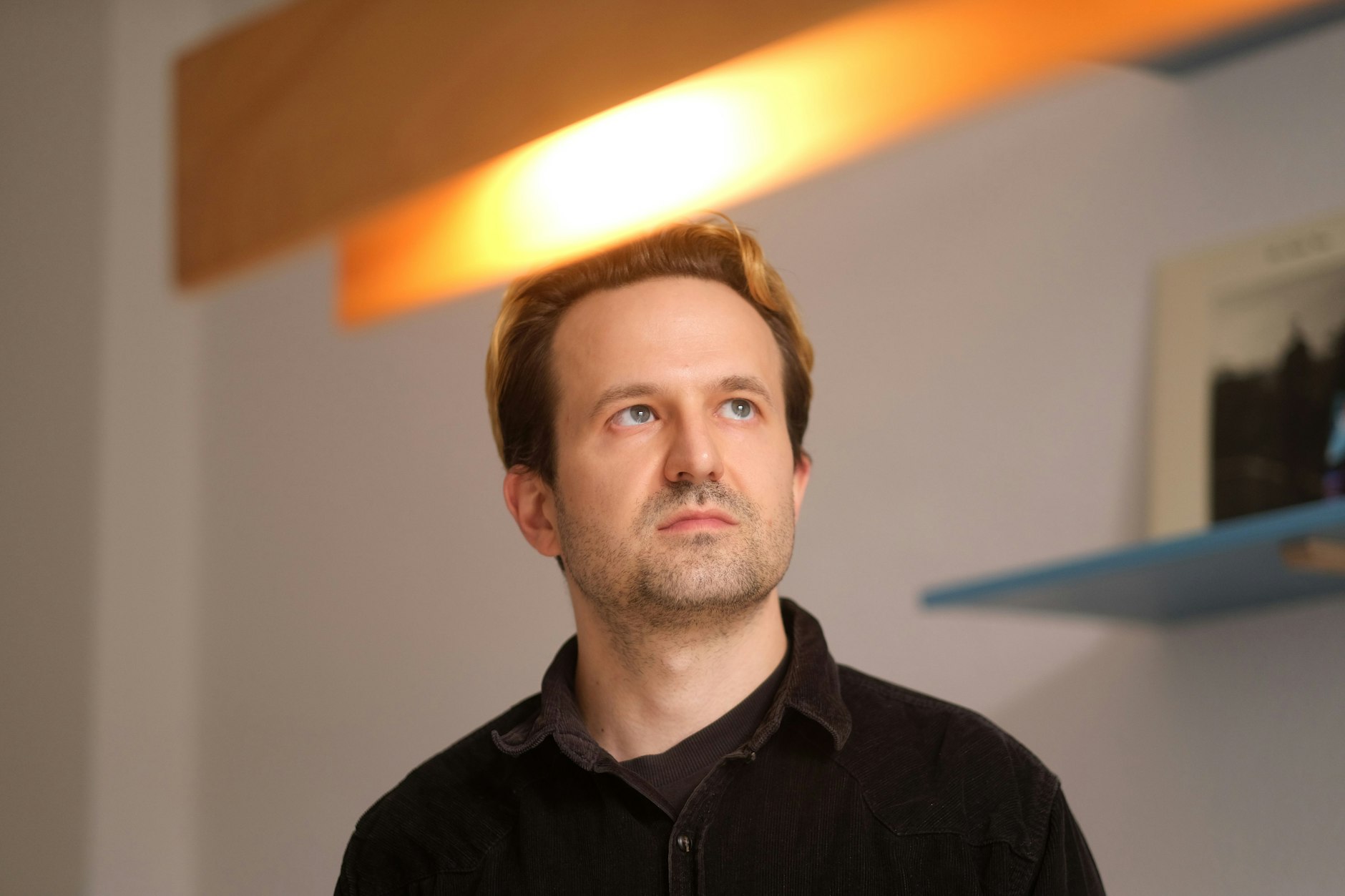 Im Neuköllner Label-Office in der Boddinstraße: Anton Teichmann