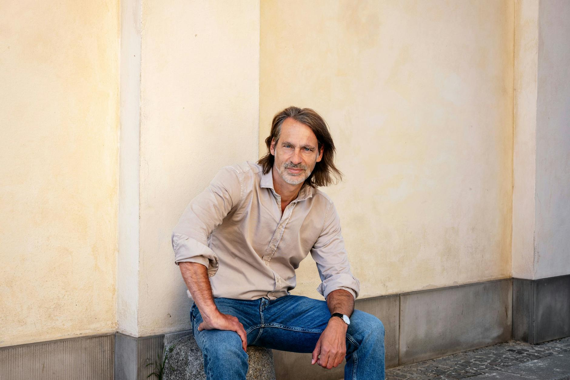 Richard David Precht in Berlin-Mitte: „Es hat für Deutschland kaum einen Sinn aufzurüsten.“