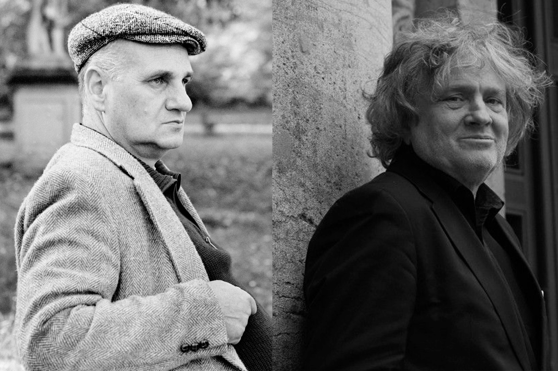 In diesem Frühling starben zwei prägende Köpfe der Volksbühne: der Dramatiker Lothar Trolle (l.) im März und der Dramaturg Carl Hegemann im Mai