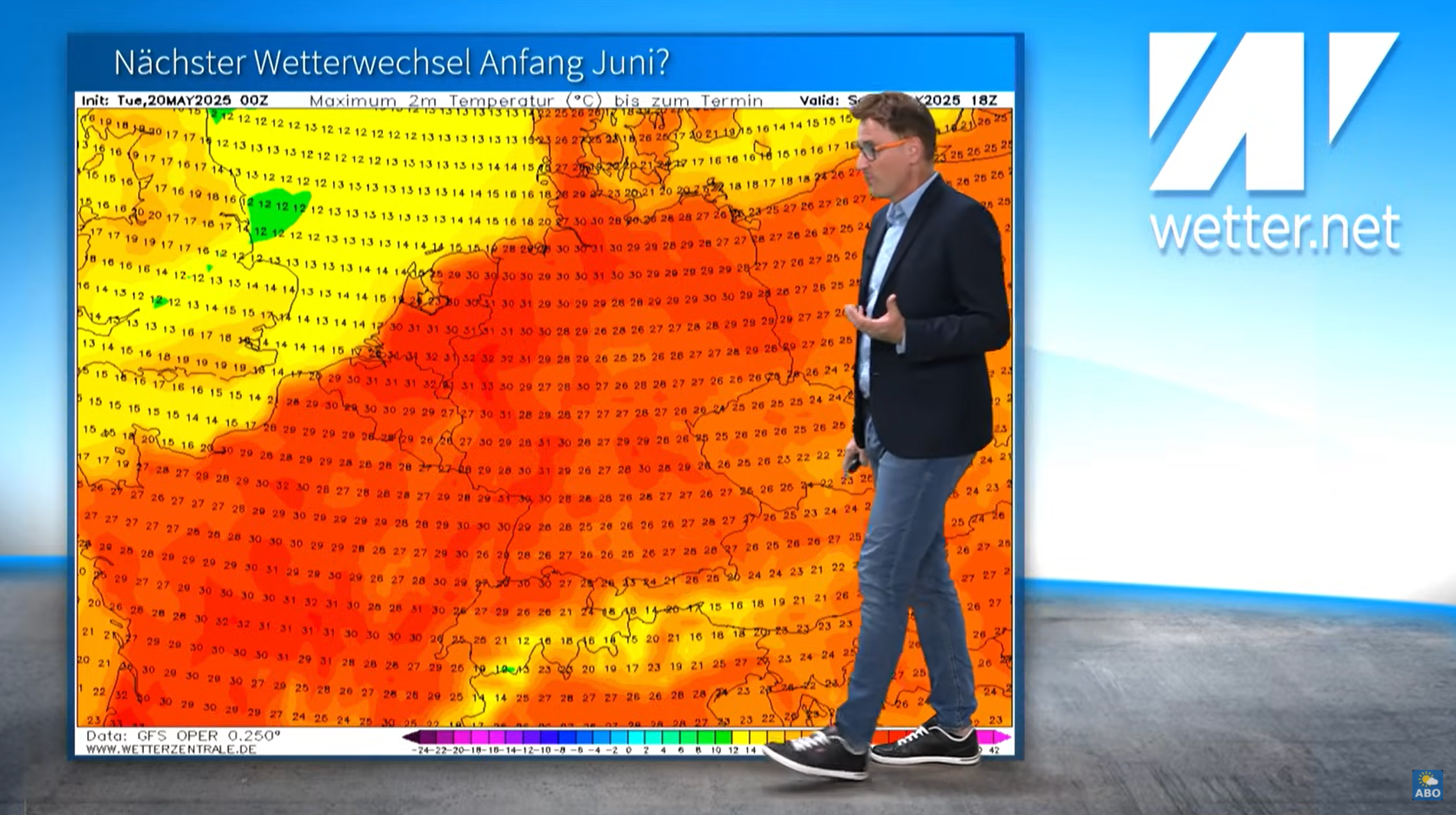 Jetzt zaubert Meteorologe Dominik Jung die große Hitze aus dem Hut