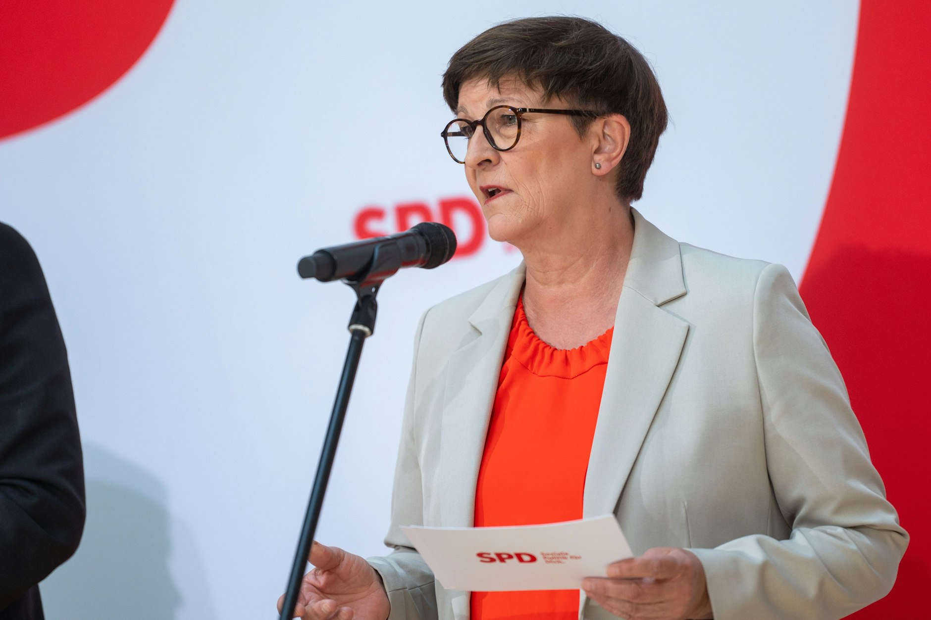 Saskia Esken (SPD), Co-Parteichefin der SPD, soll zukünftig einen Vorsitz in einem Bundestagsausschuss übernehmen.