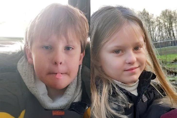 Seit Samstag, 17. Mai, werden die Geschwister Jeffrey (10 Jahre) und Emma (8 Jahre) aus den Niederlanden vermisst.