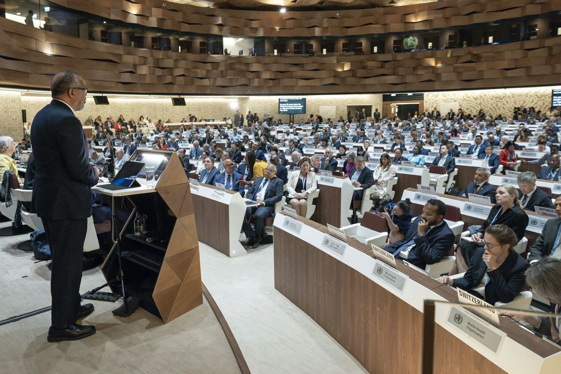 Pandemie-Vertrag: Die WHO verabschiedet den Vertrag, der den internationalen Umgang mit gesundheitlichen Krisen regeln soll.