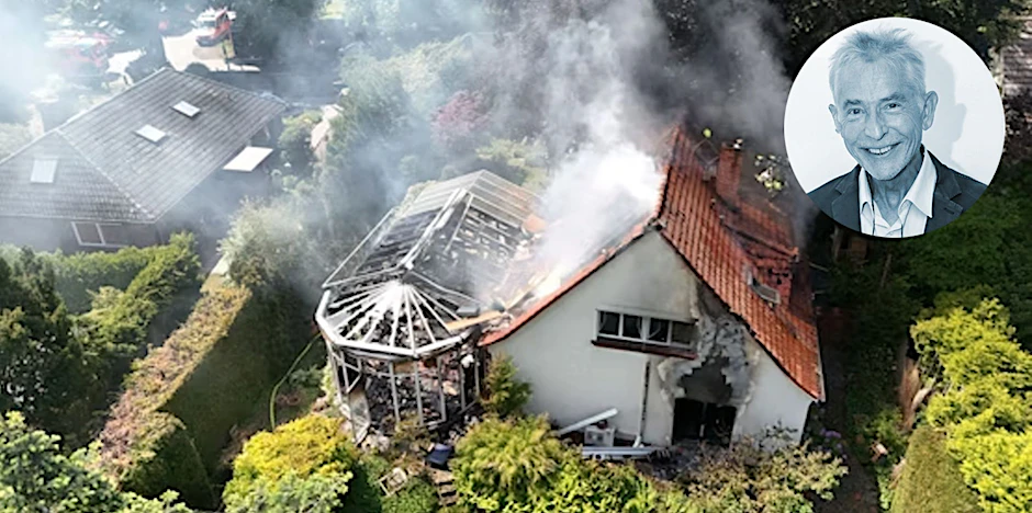 Feinkost-König Dietmar Rogacki ist bei einem Brand in seiner Villa gestorben. 
