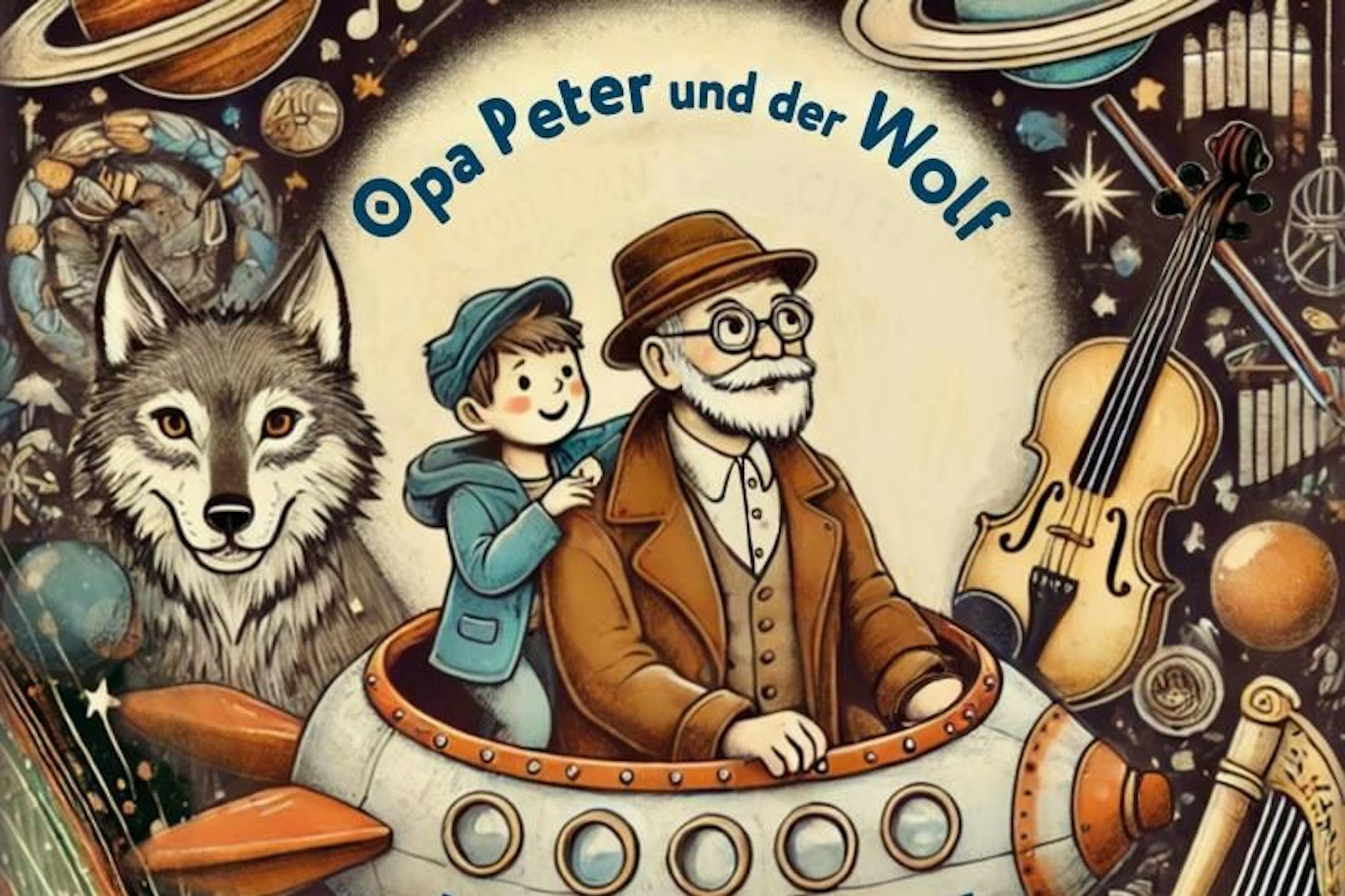Opa Peter hebt ab – ein galaktisches Konzert für große und kleine Leute. Das Familienkonzert zum Kindertag! Hingehen!