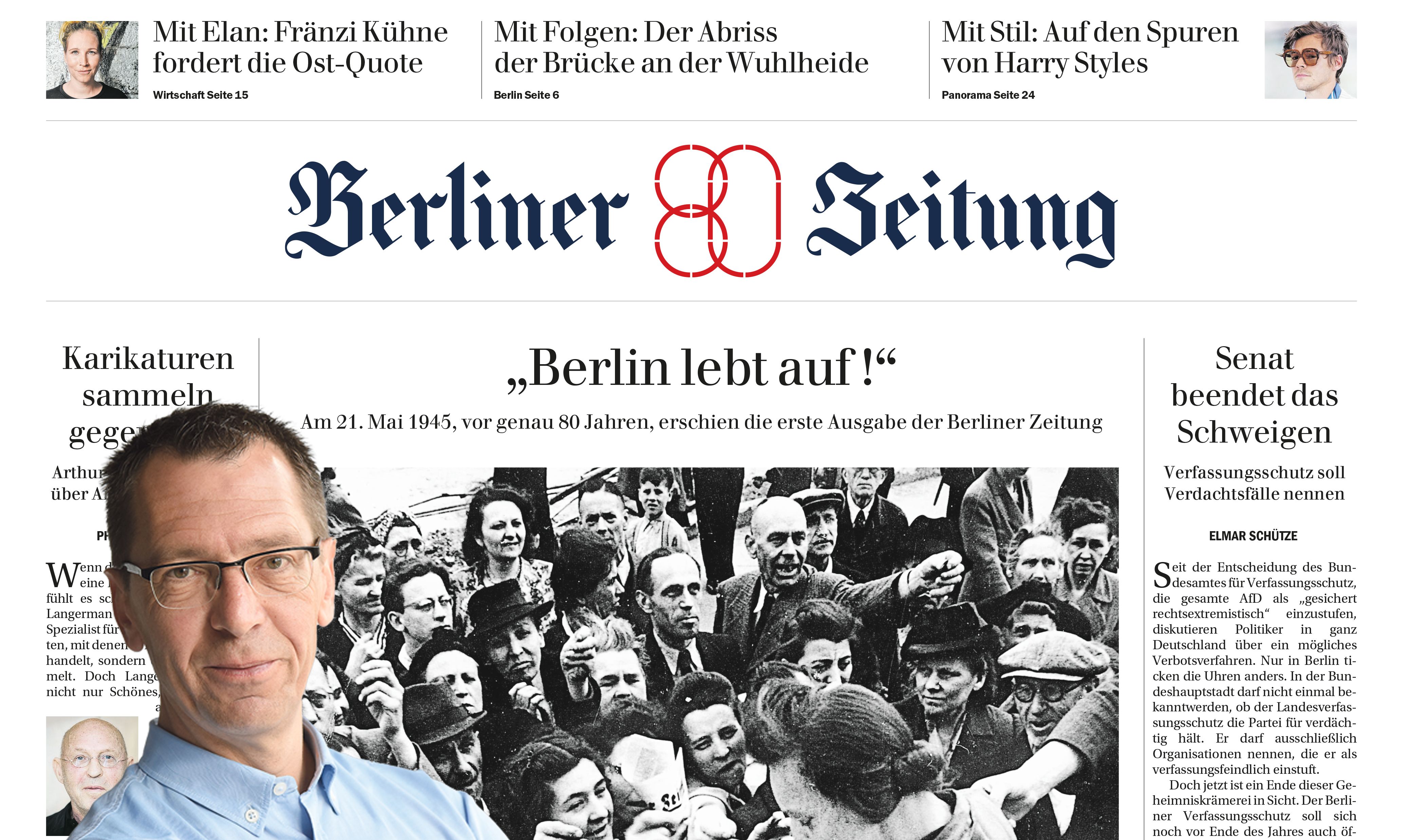 Image - 80 Jahre Berliner Zeitung: Happy birthday, Schwesterchen!