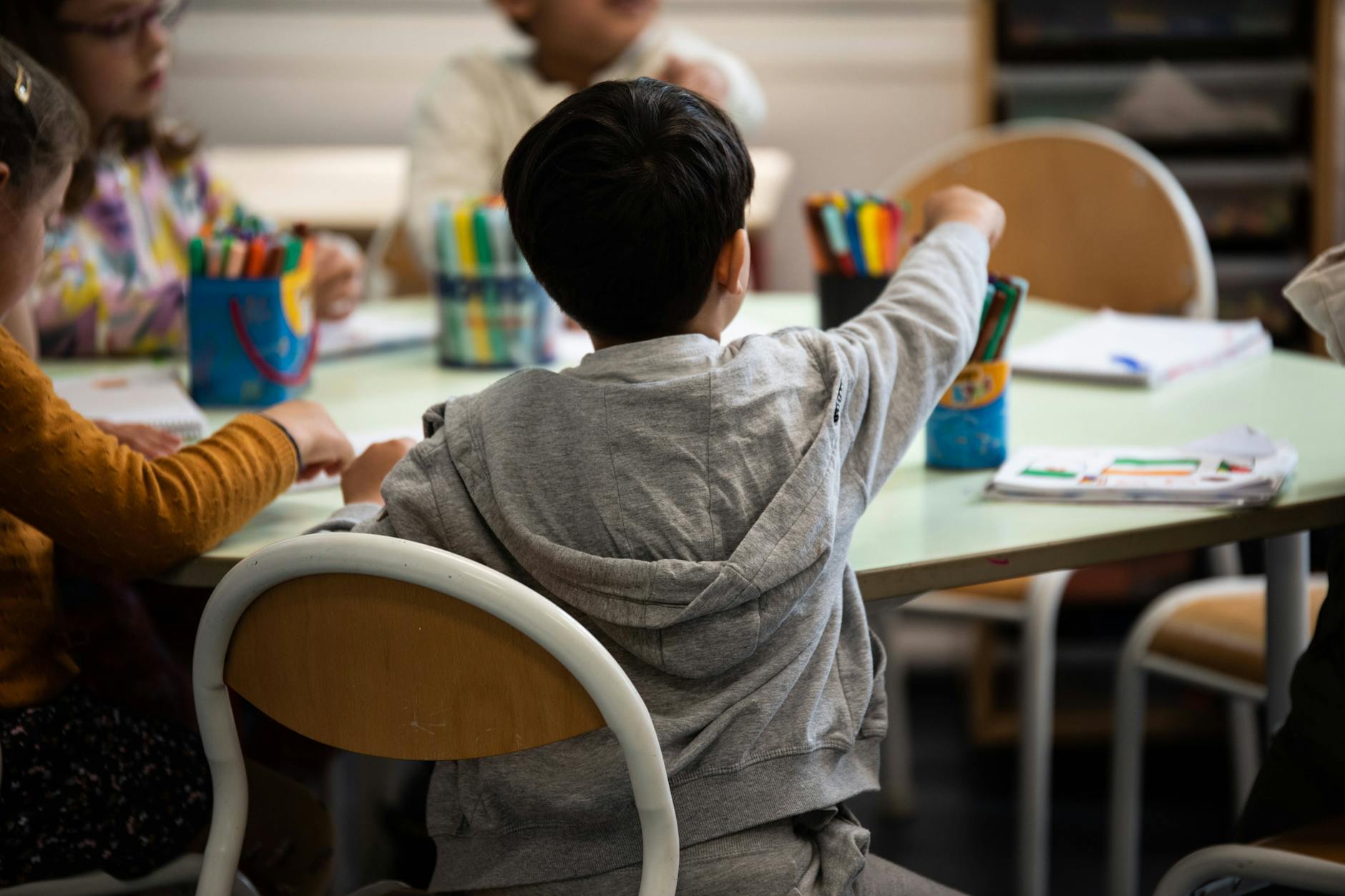 An der fraglichen Grundschule (Symbolfoto) haben 95 Prozent der Schüler einen Migrationshintergrund.