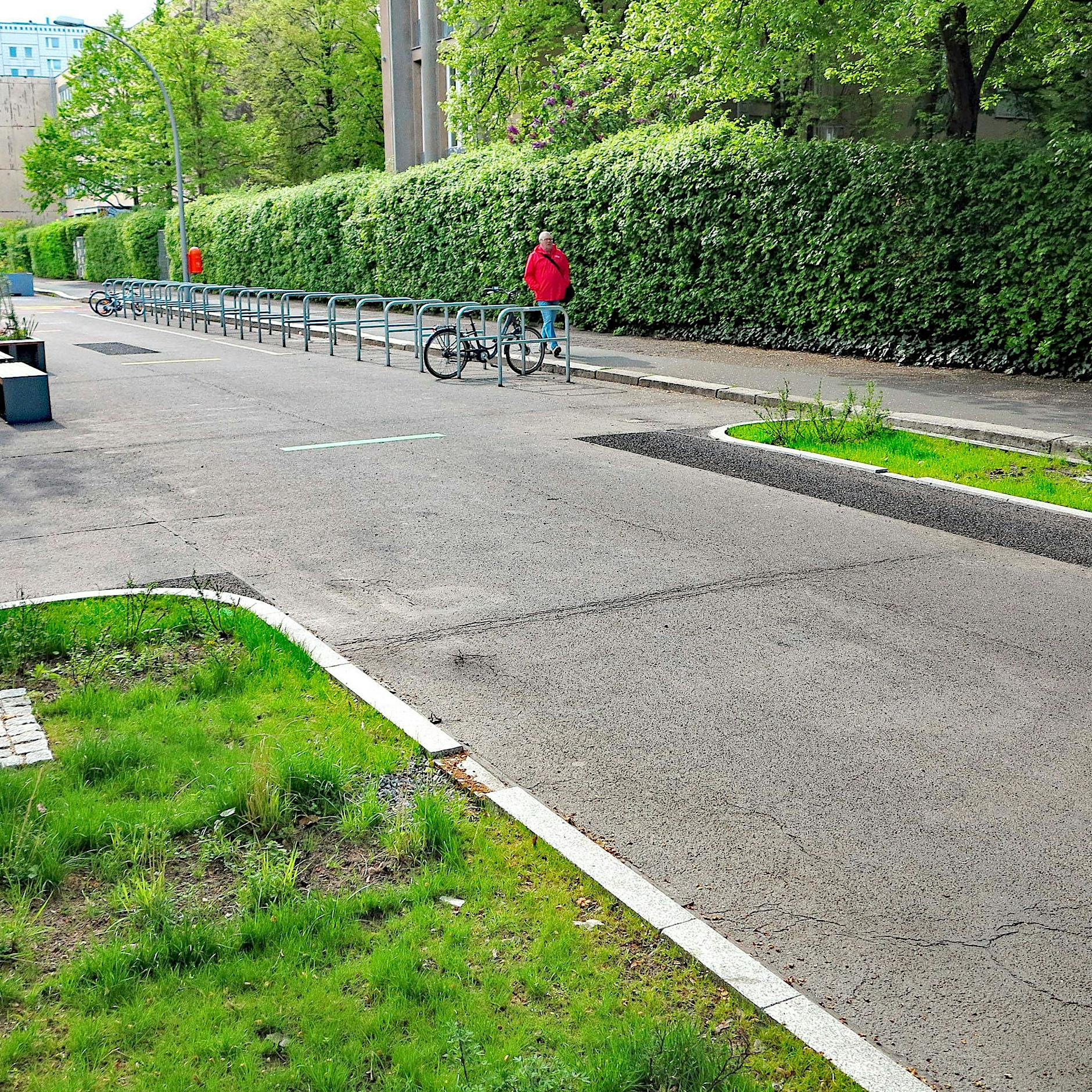 Verkehr in Mitte: Erste autofreie Schulzone in der Singerstraße eröffnet