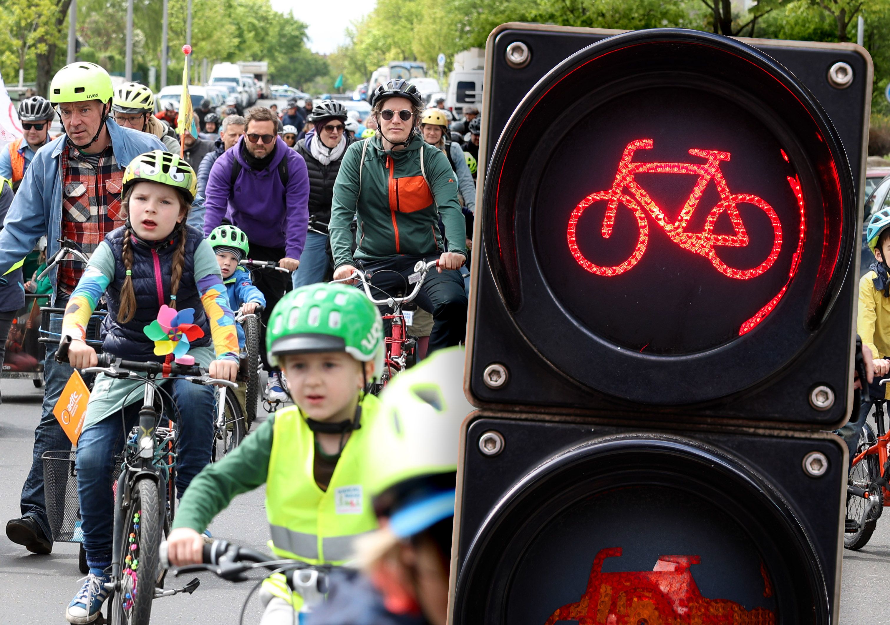Demo-Chaos am Freitag: Radfahrer legen Berlin im Berufsverkehr lahm!
