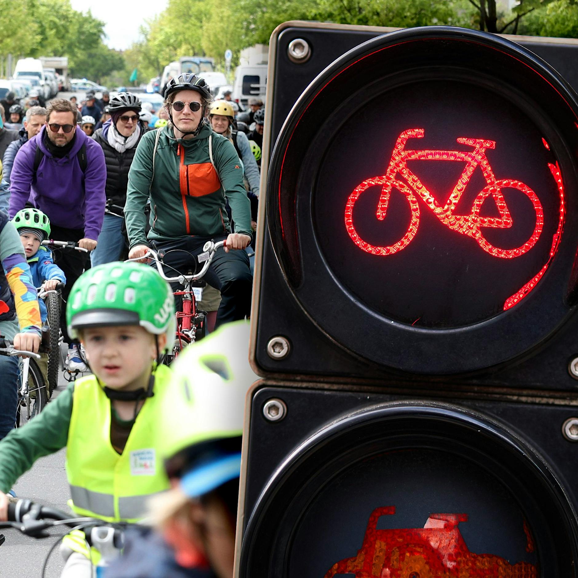Demo-Chaos am Freitag: Radfahrer legen Berlin im Berufsverkehr lahm!