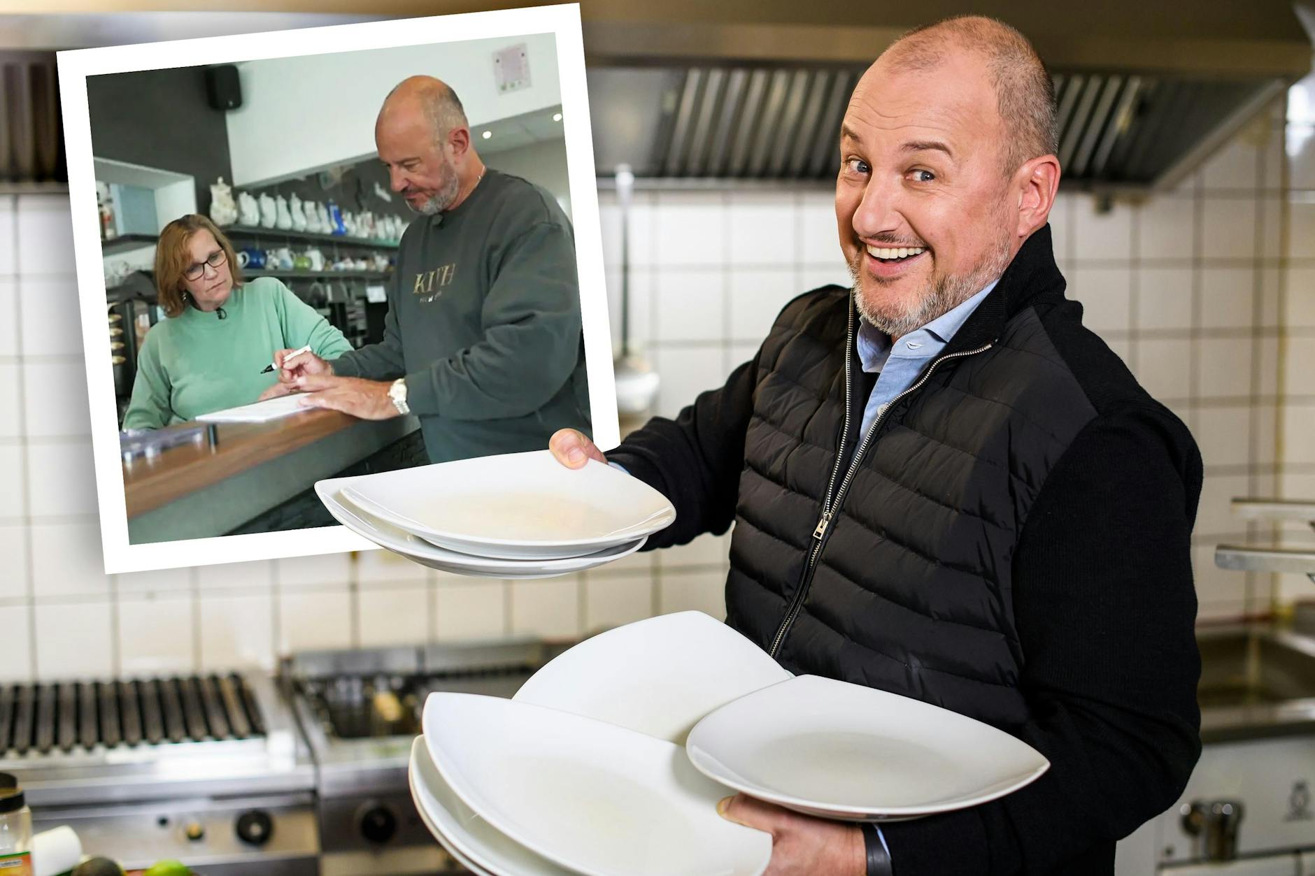 Frank Rosin knöpft sich bei Rosins Restaurants den Imbiss Heikes Fritten-Eck in Husum vor. Ob er die Frittenbude von Heike Stiebler-Hansen zum Erfolg führt?