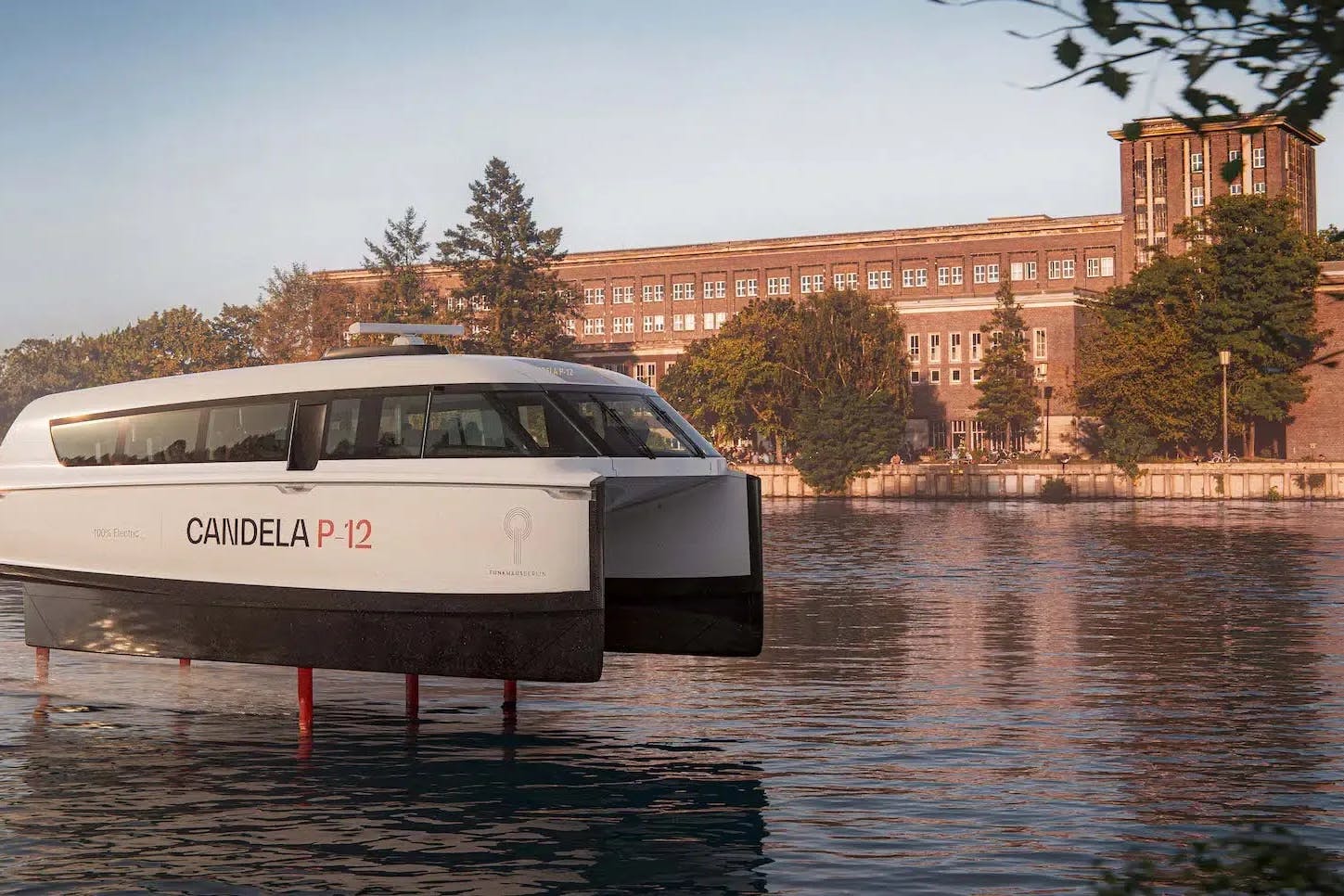 Sie soll den Nahverkehr in Berlin revolutionieren: Eine elektrische Schnellfähre soll das östliche Stadtzentrum mit dem Südosten von Berlin verbinden – auch mit dem Funkhaus Nalepastraße.