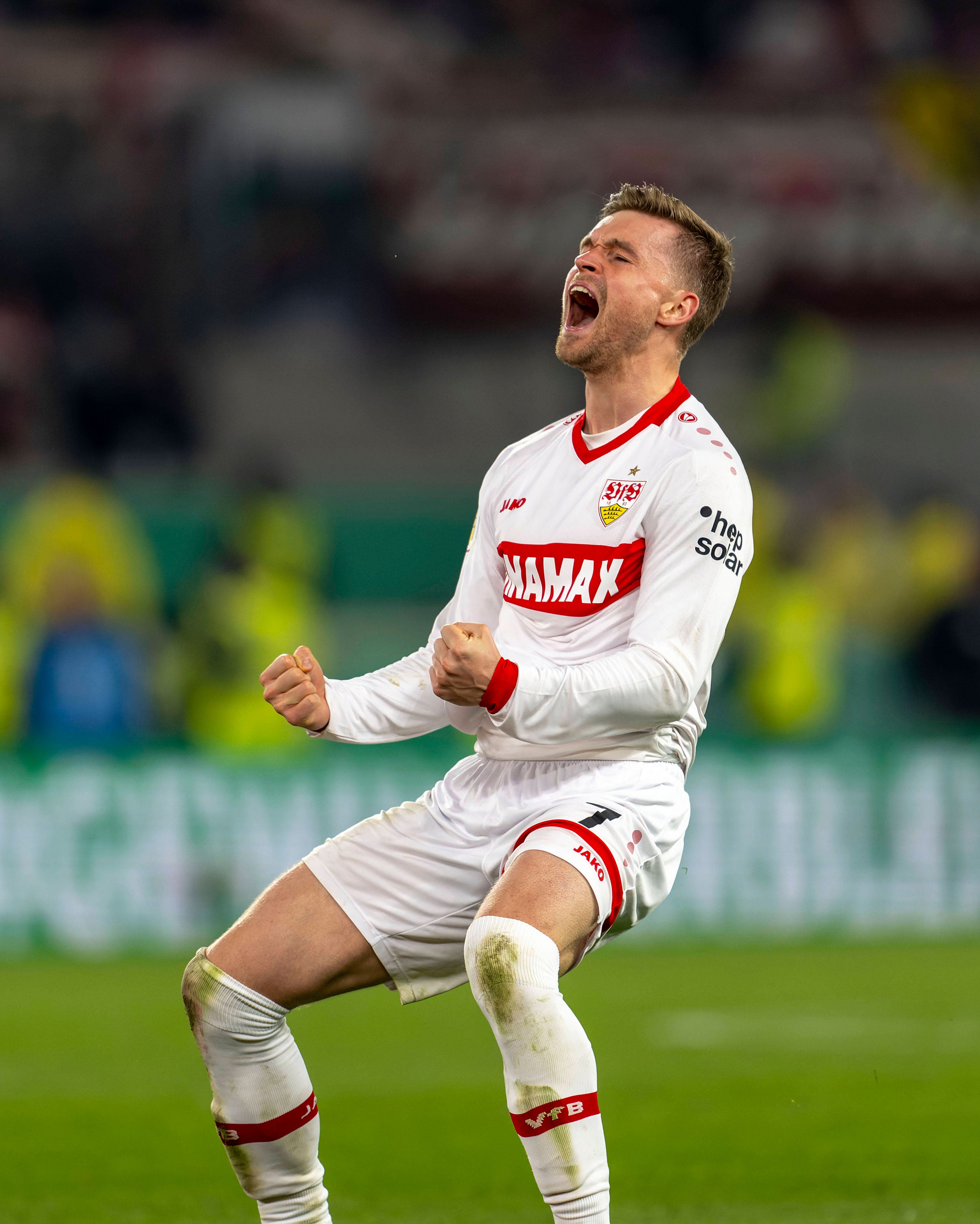 Hertha BSC: Maxi Mittelstädt lebt blau-weißen Pokaltraum im falschen Trikot