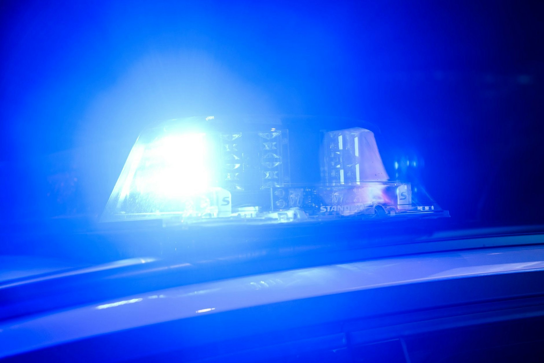 Polizeiwagen im Einsatz