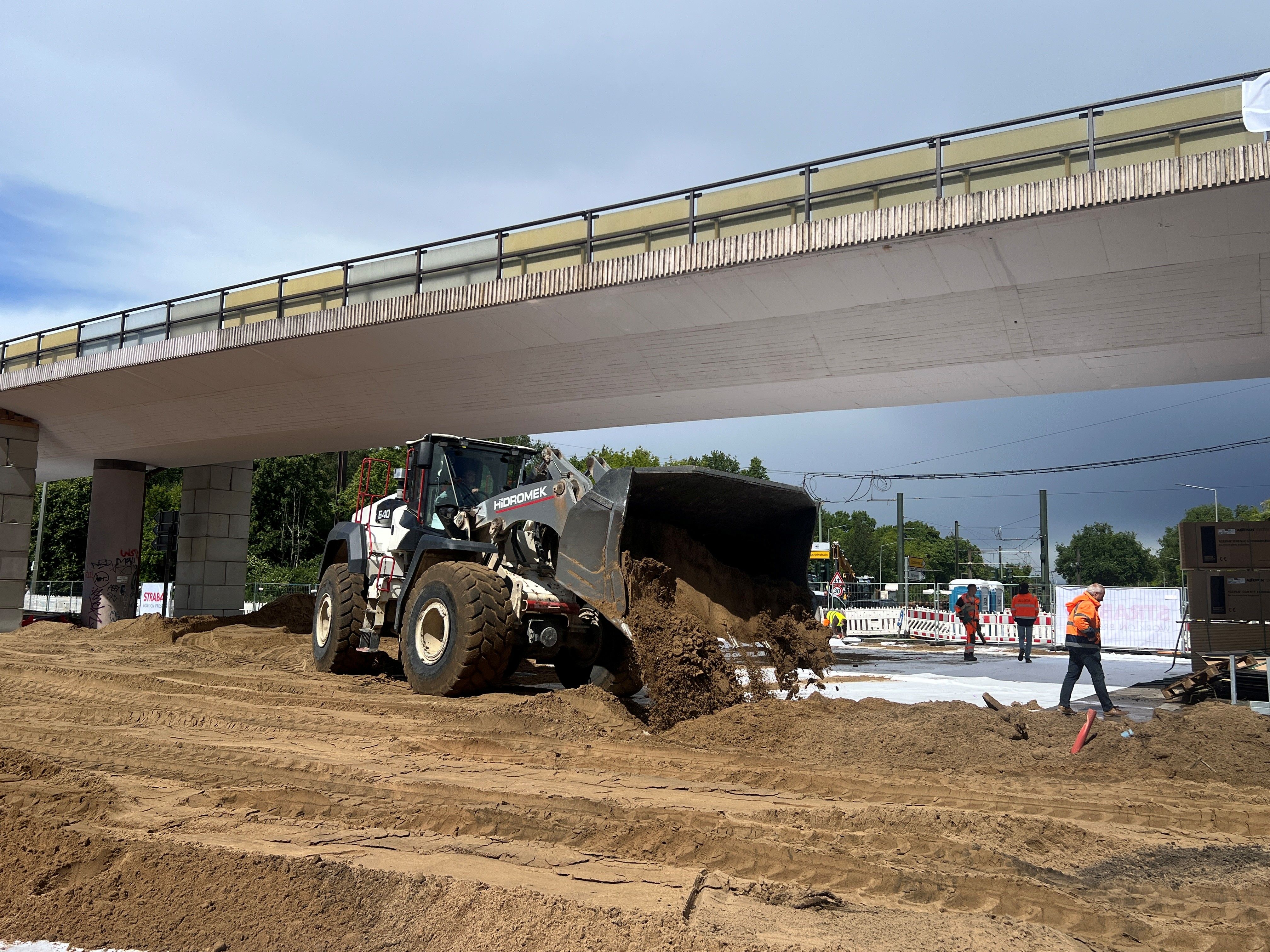 Brücke An der Wuhlheide: Horror-Baustelle in Köpenick bis Jahresende?