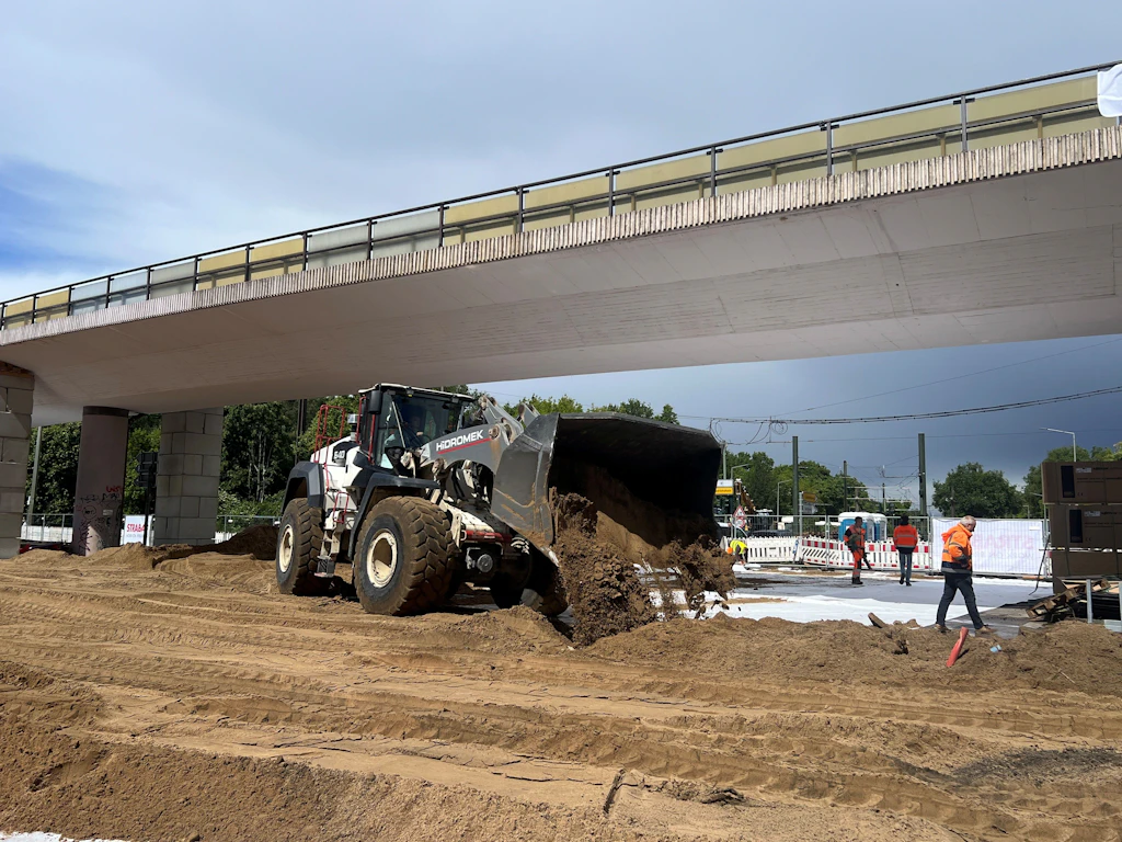 Brücke An der Wuhlheide: Horror-Baustelle in Köpenick bis Jahresende?