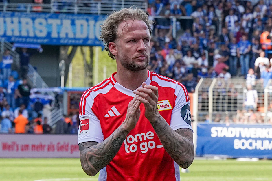 Alles sieht nach Abschied aus. Verteidiger Kevin Vogt hat beim 1. FC Union keine Zukunft mehr.