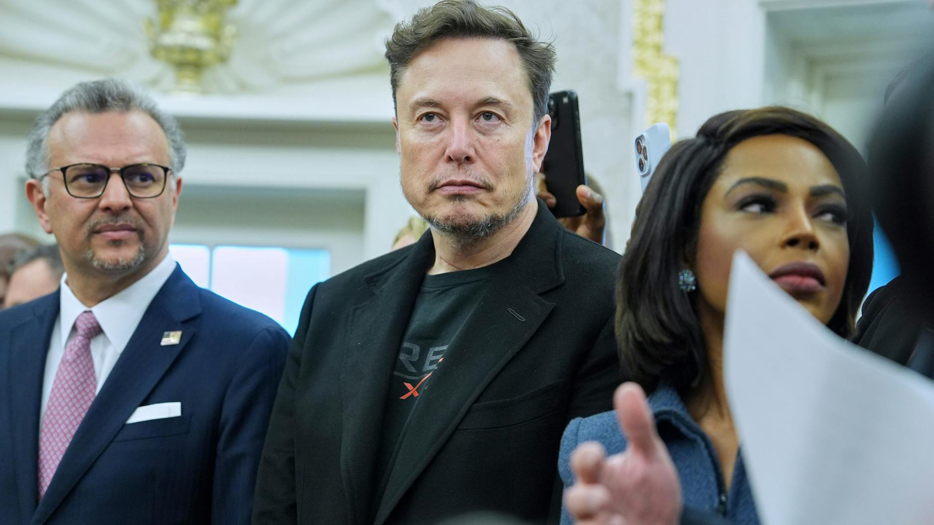 Elon Musk am 21. Mai im Weißen Haus: Jetzt ist er nur noch Zaungast bei US-Präsident Donald Trump.