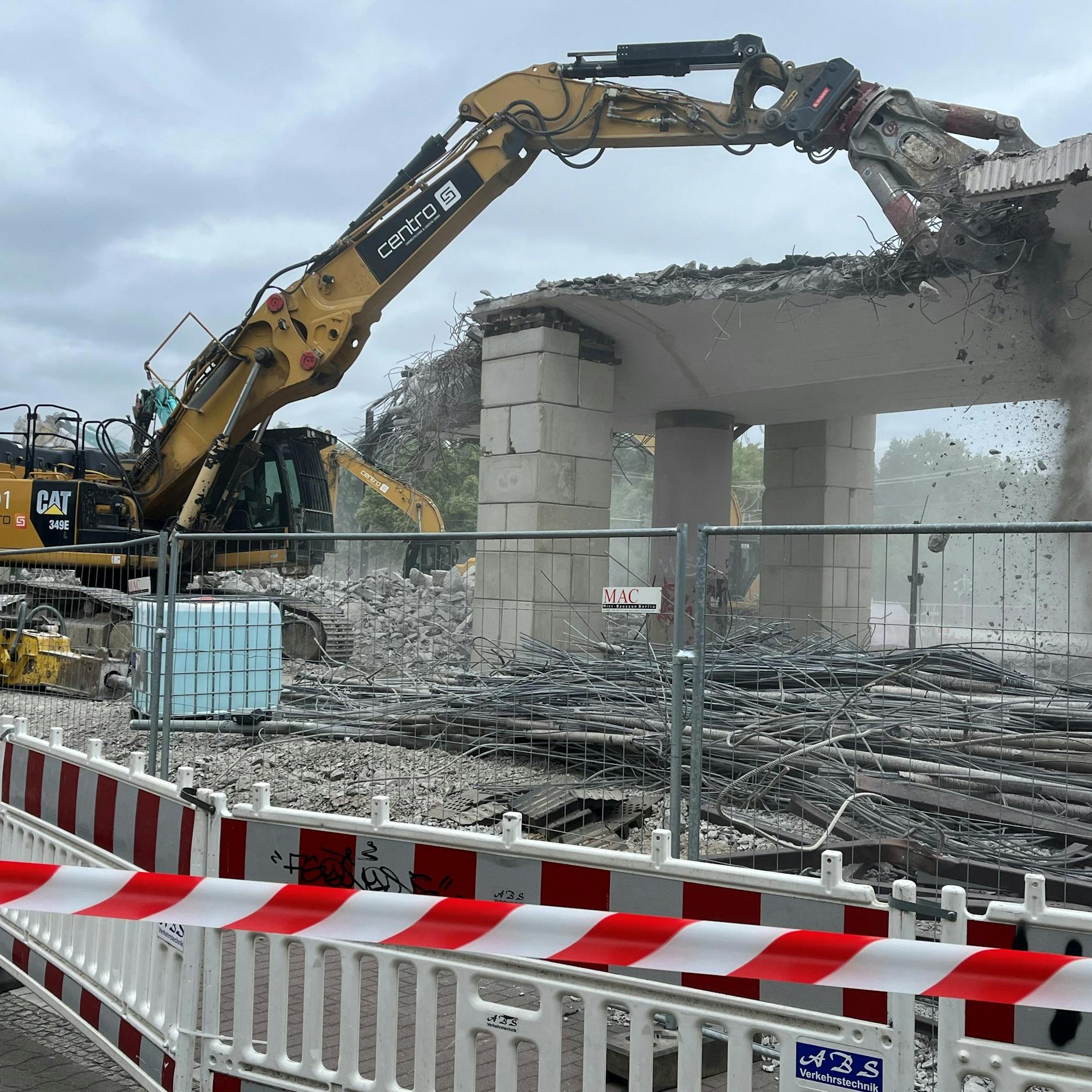 Image - Oberschöneweide: So schnell geht der Abriss der Bröckelbrücke an der Wuhlheide voran