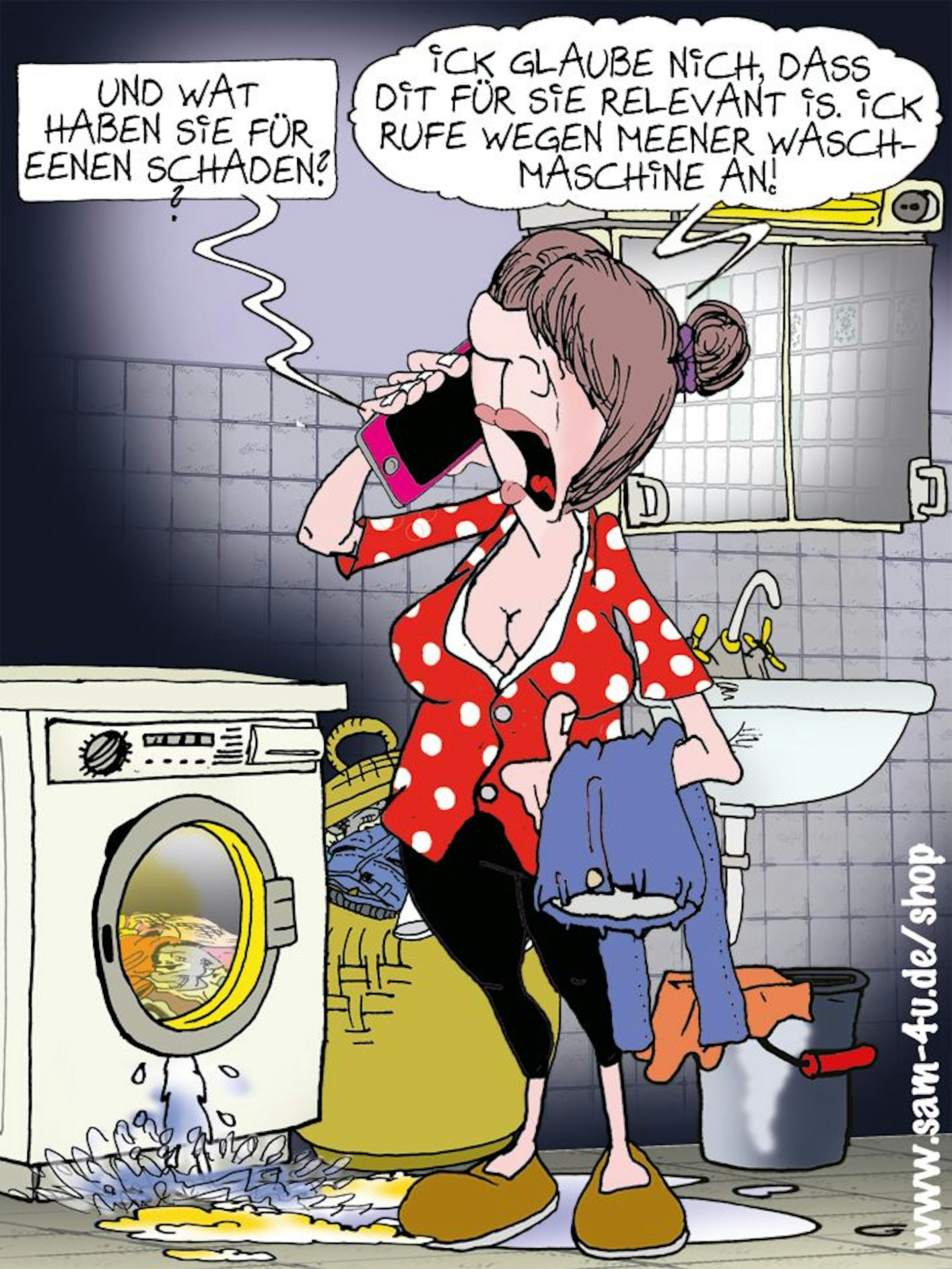 Mit unserem Cartoon des Tages von Zeichner Sam Paff aus Berlin starten Sie garantiert gut gelaunt in die neue Woche.