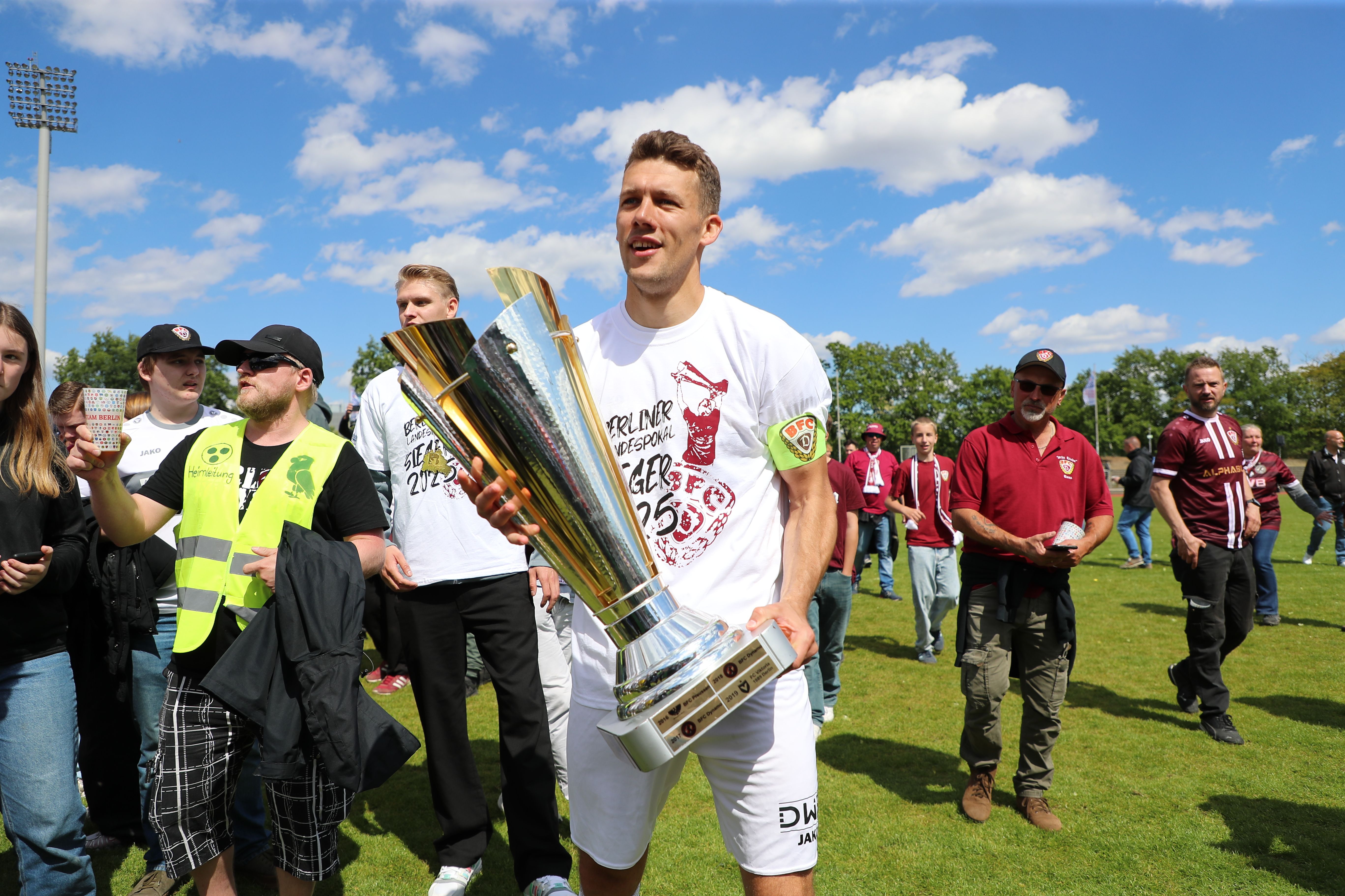 Kapitän Chris Reher (31) geht von Bord und bleibt doch beim BFC Dynamo