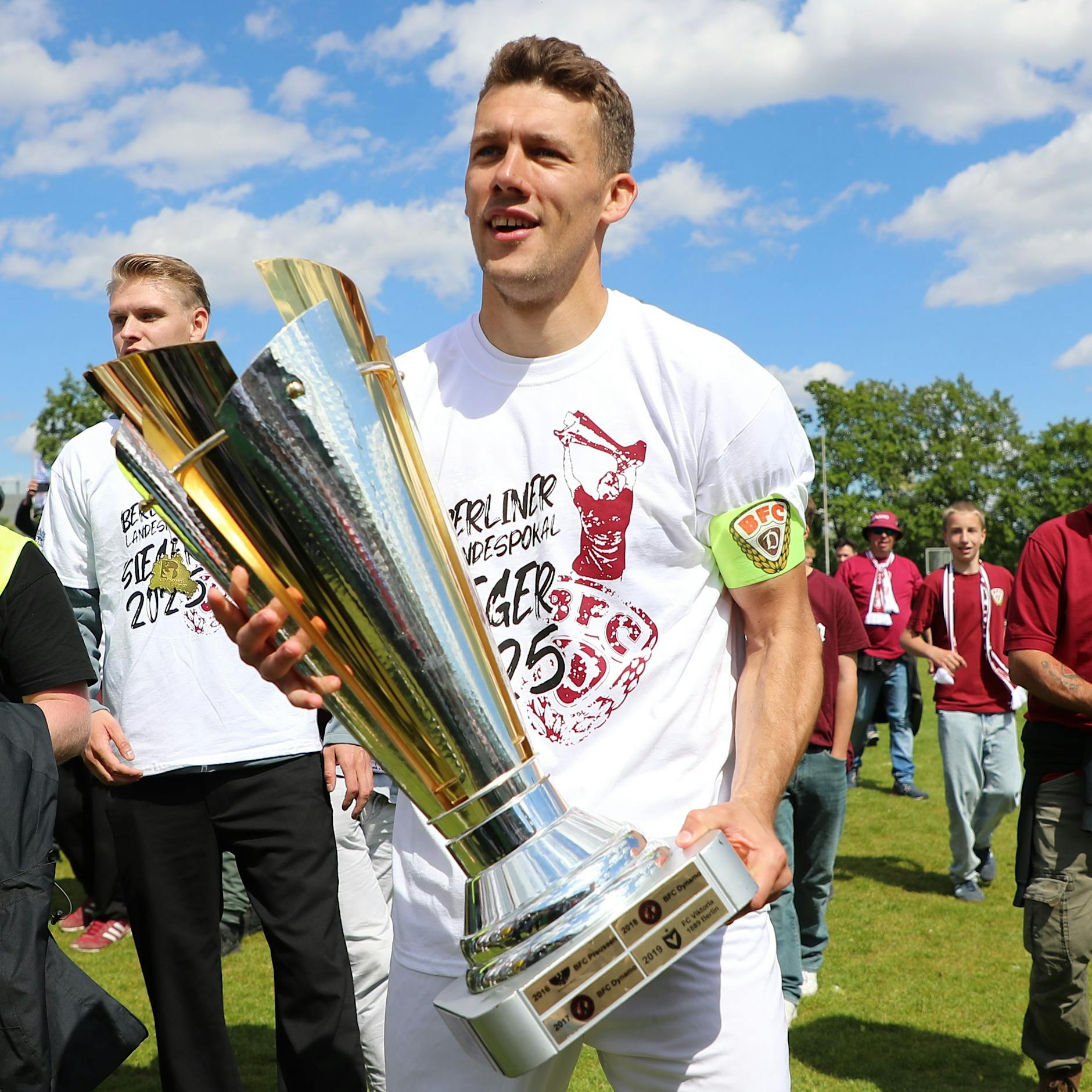 Kapitän Chris Reher (31) geht von Bord und bleibt doch beim BFC Dynamo