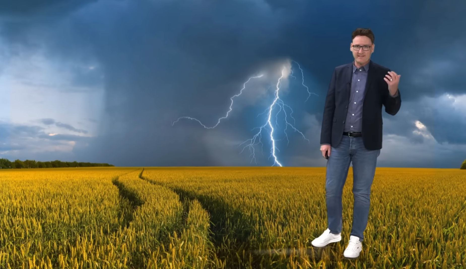 Schwere Gewitter, Hagel, Sturzfluten: Feiertagswoche droht mit Unwettern