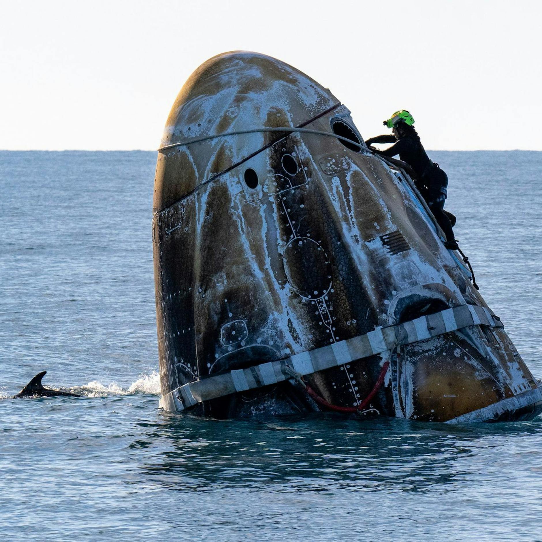 Image - SpaceX-Raumschiff löst Überschallknall aus