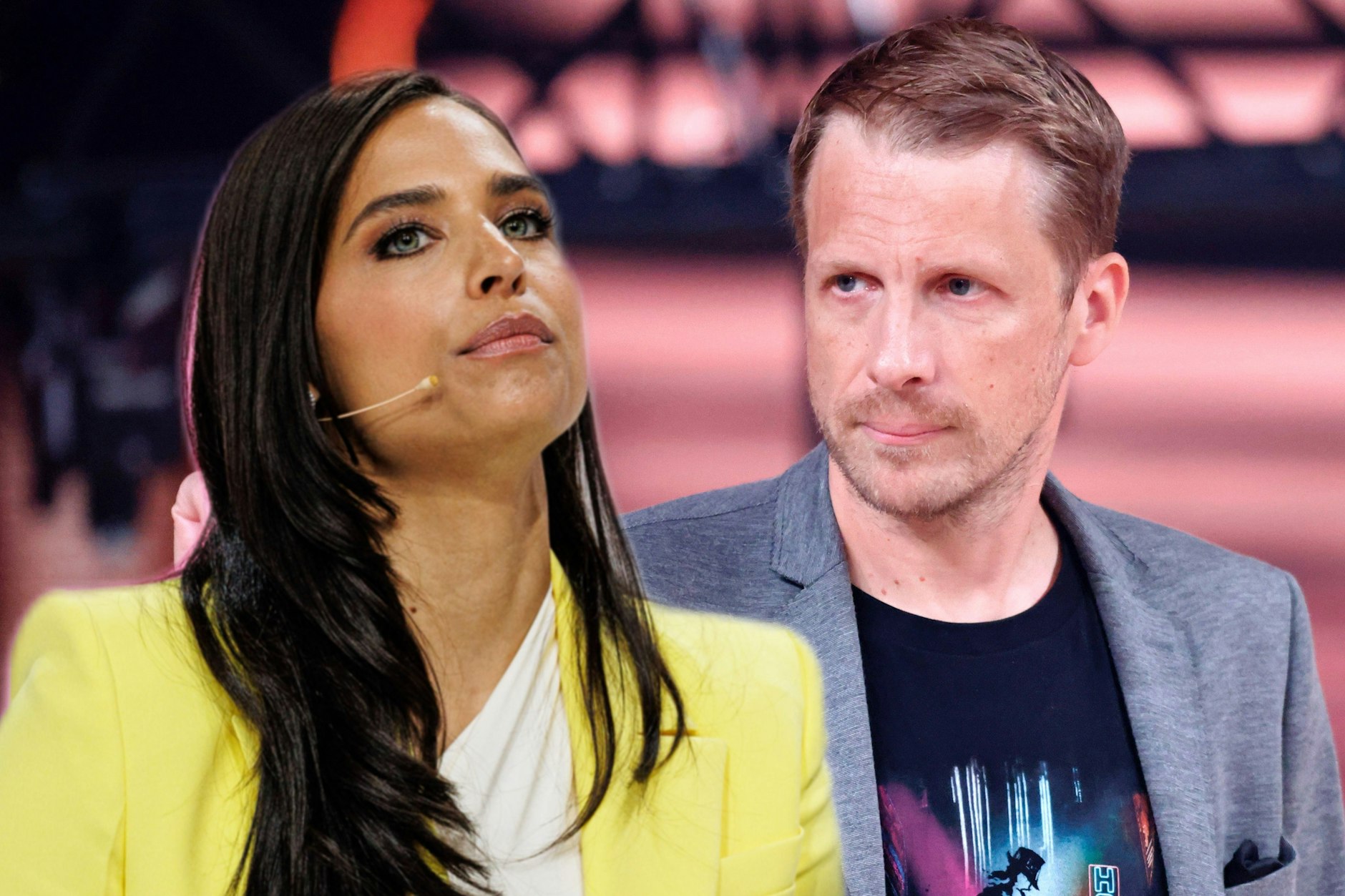 Amira Aly und Oliver Pocher