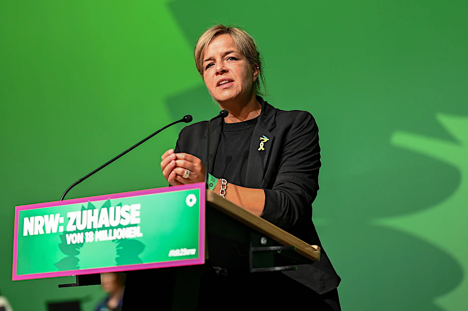 Will Geld für Regionen in Westdeutschland: die Grünen-Politikerin Neubaur.